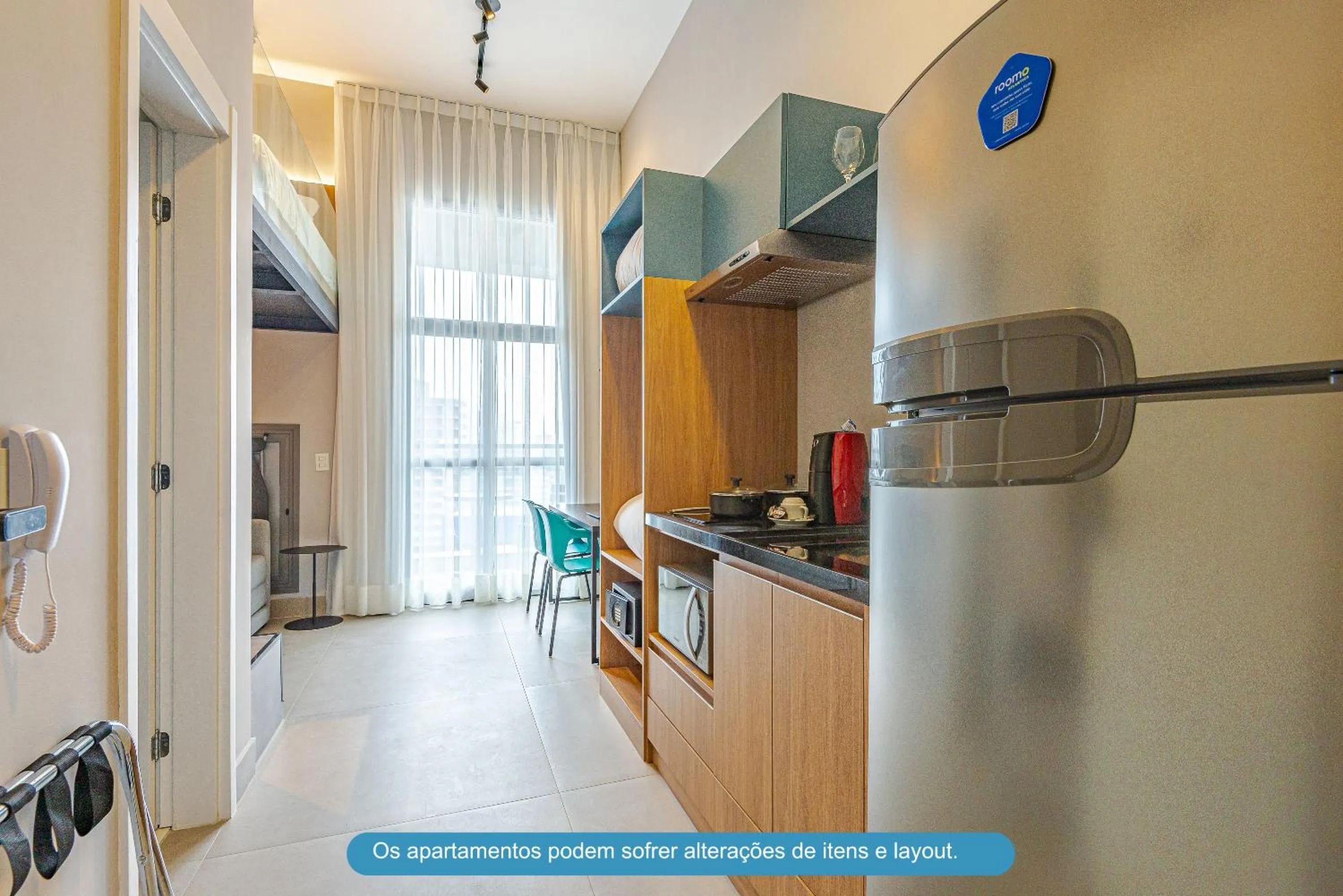 Photo of the whole room in Roomo Transamerica SP Brooklin 370