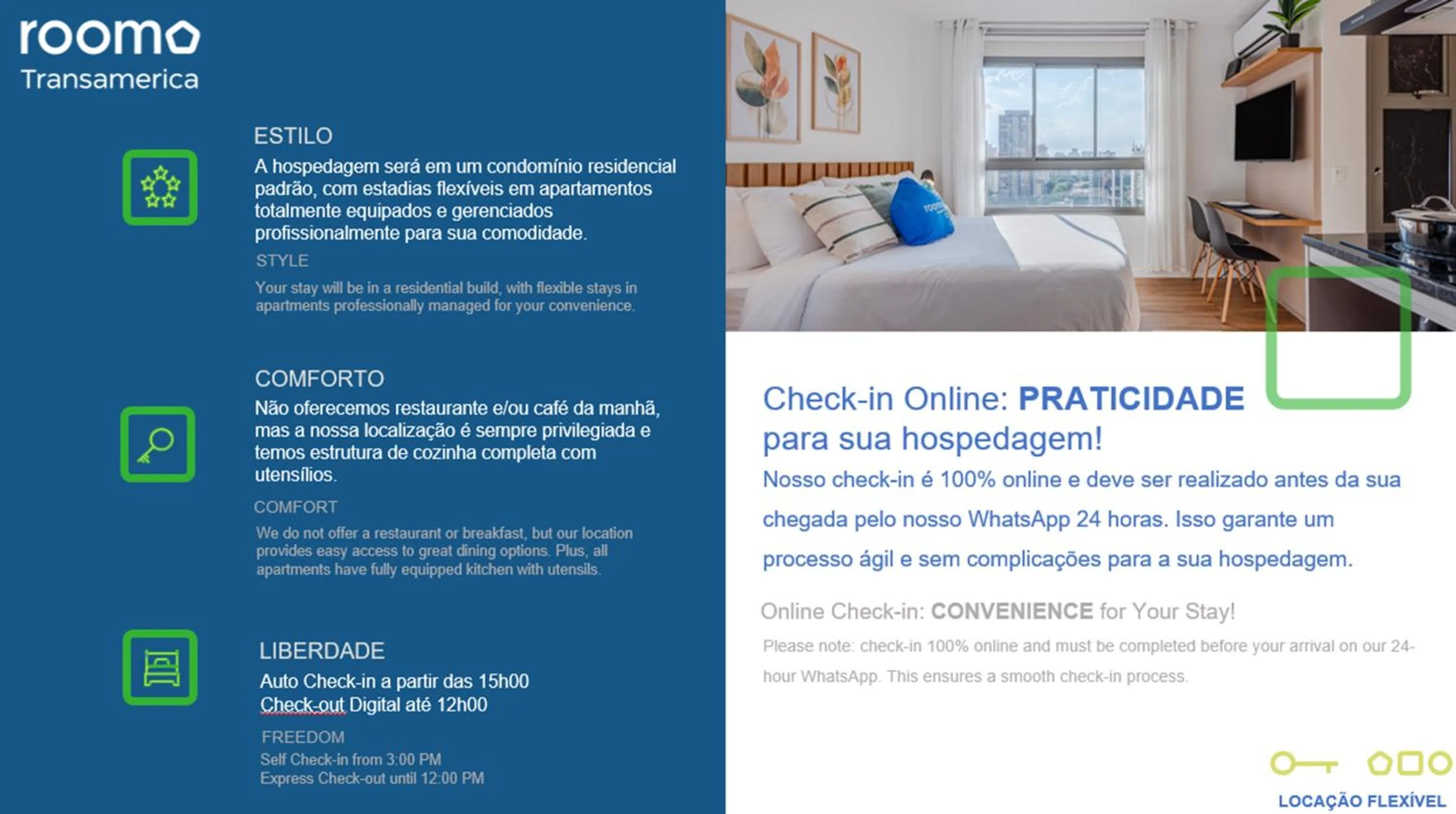 Roomo Transamerica SP Brooklin 370