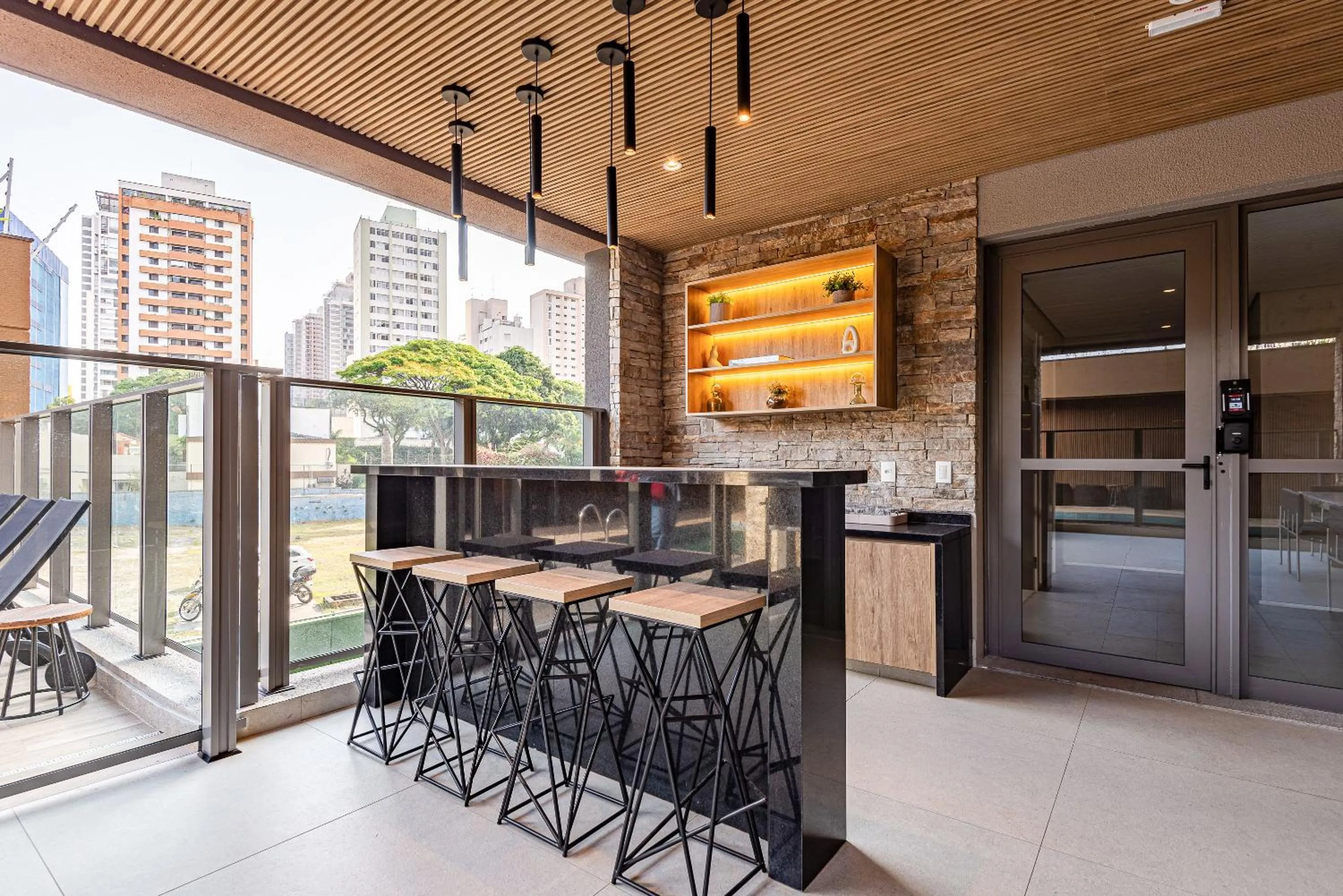 BBQ facilities in Roomo Transamerica SP Brooklin 370