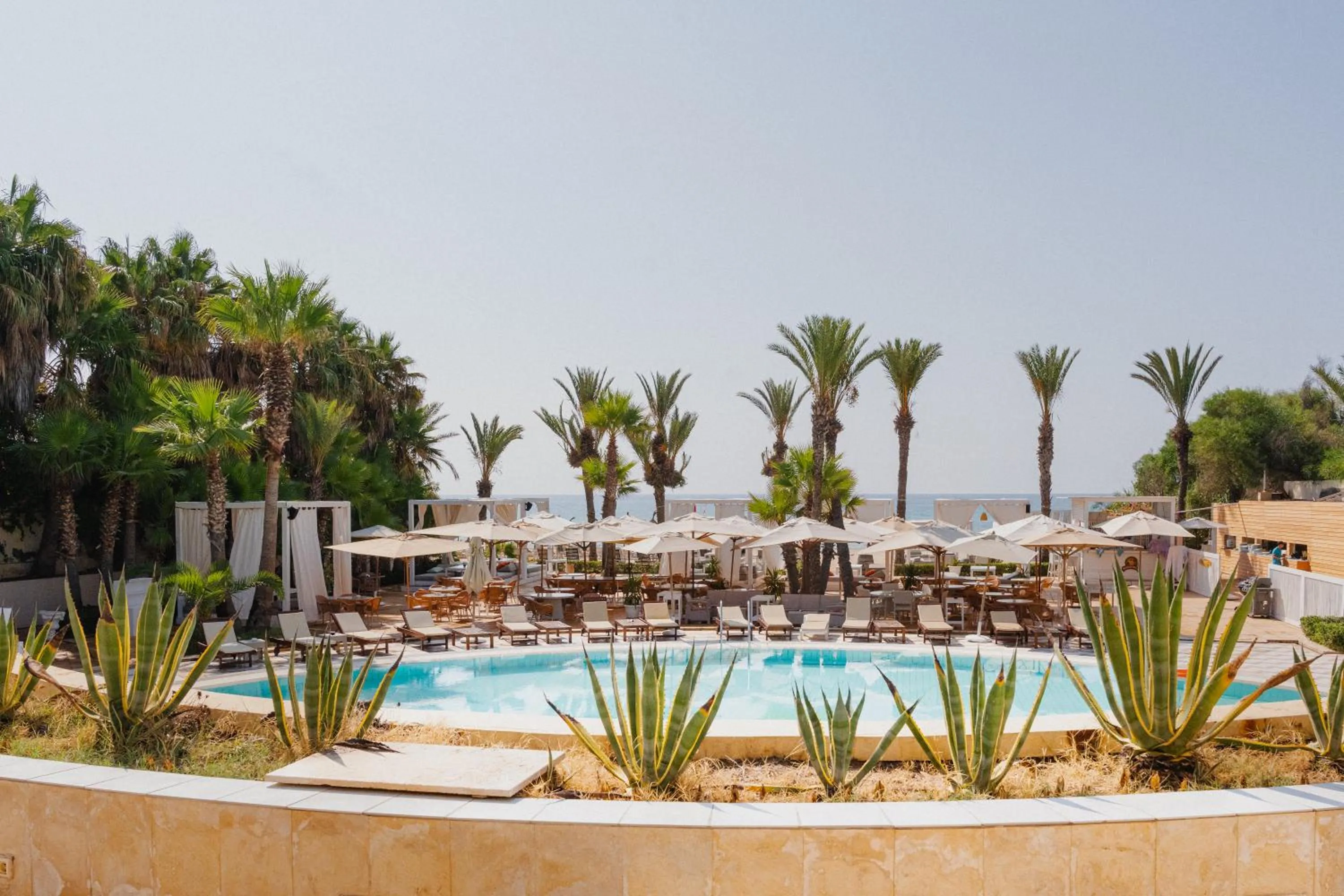 Swimming pool in Nahrawess Resort & Thalasso