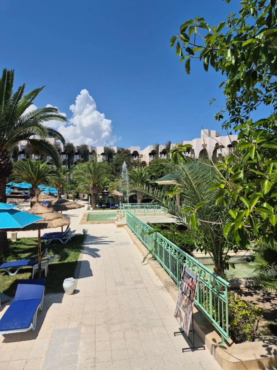 Balcony/Terrace in Nahrawess Resort & Thalasso