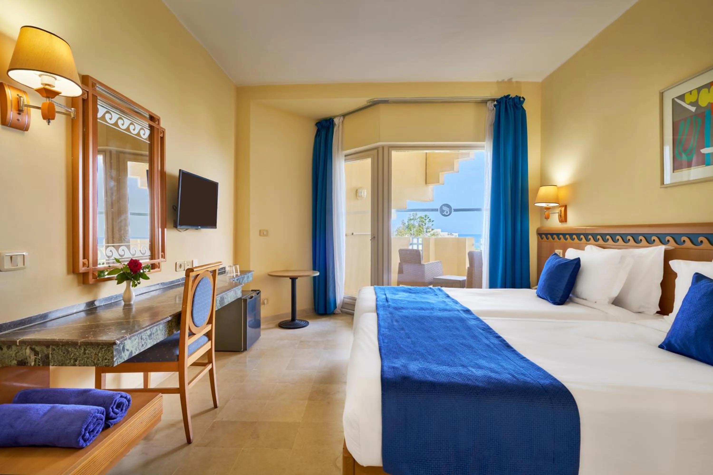 Bedroom, Bed in Nahrawess Resort & Thalasso