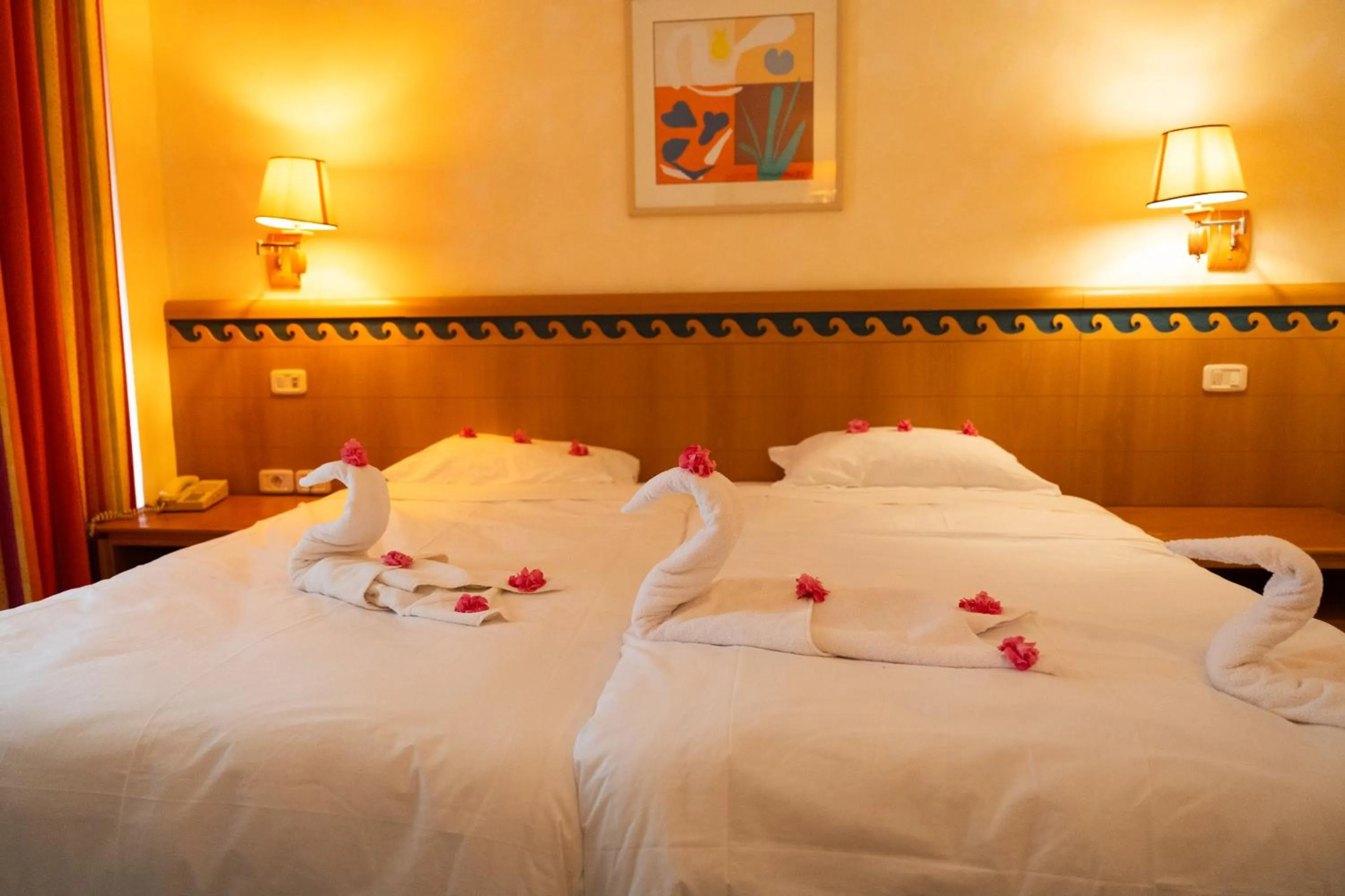 Property building, Bed in Nahrawess Resort & Thalasso