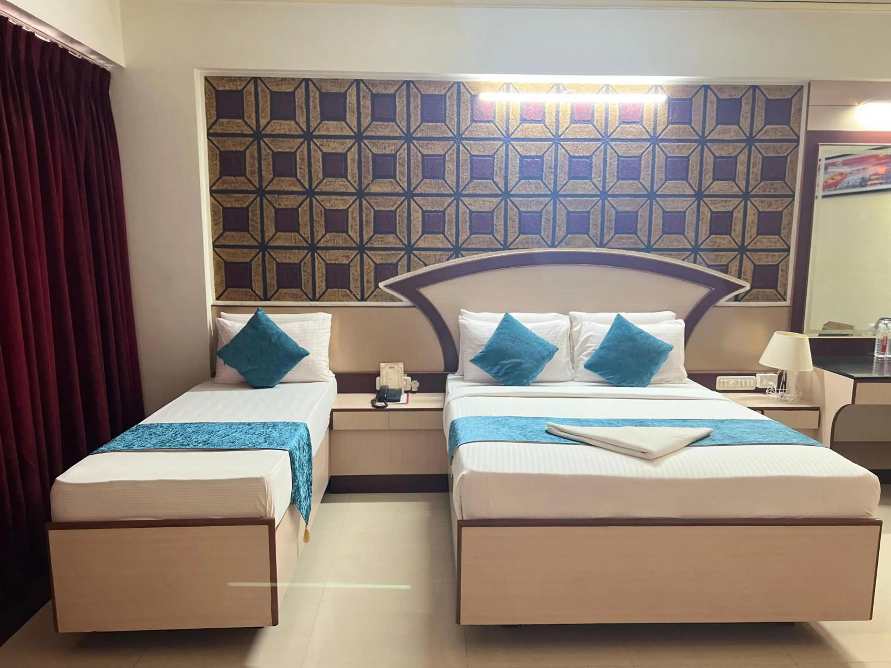 Bedroom, Bed in The Grand Krishna Rooms
