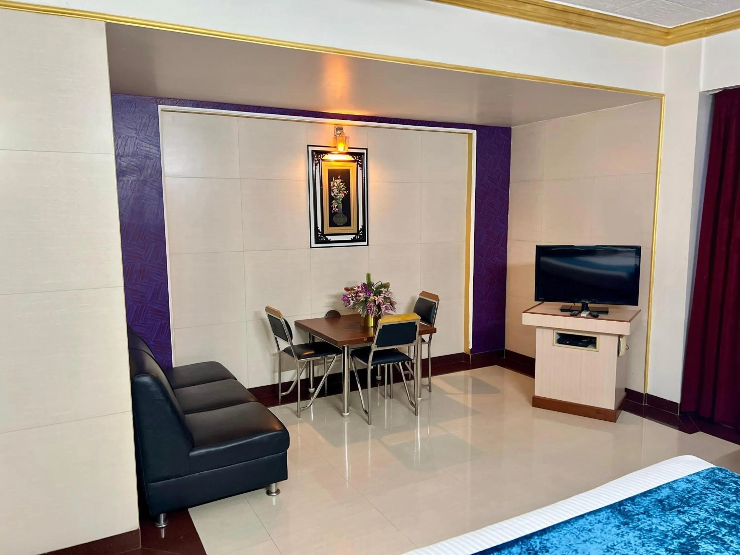 Living room in The Grand Krishna Rooms