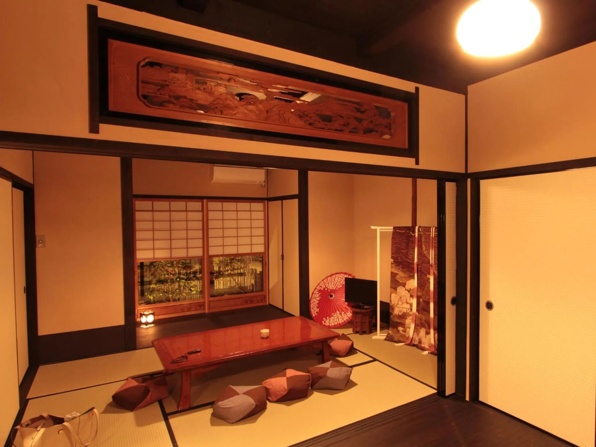 Dining area in Brian Machiya Inn