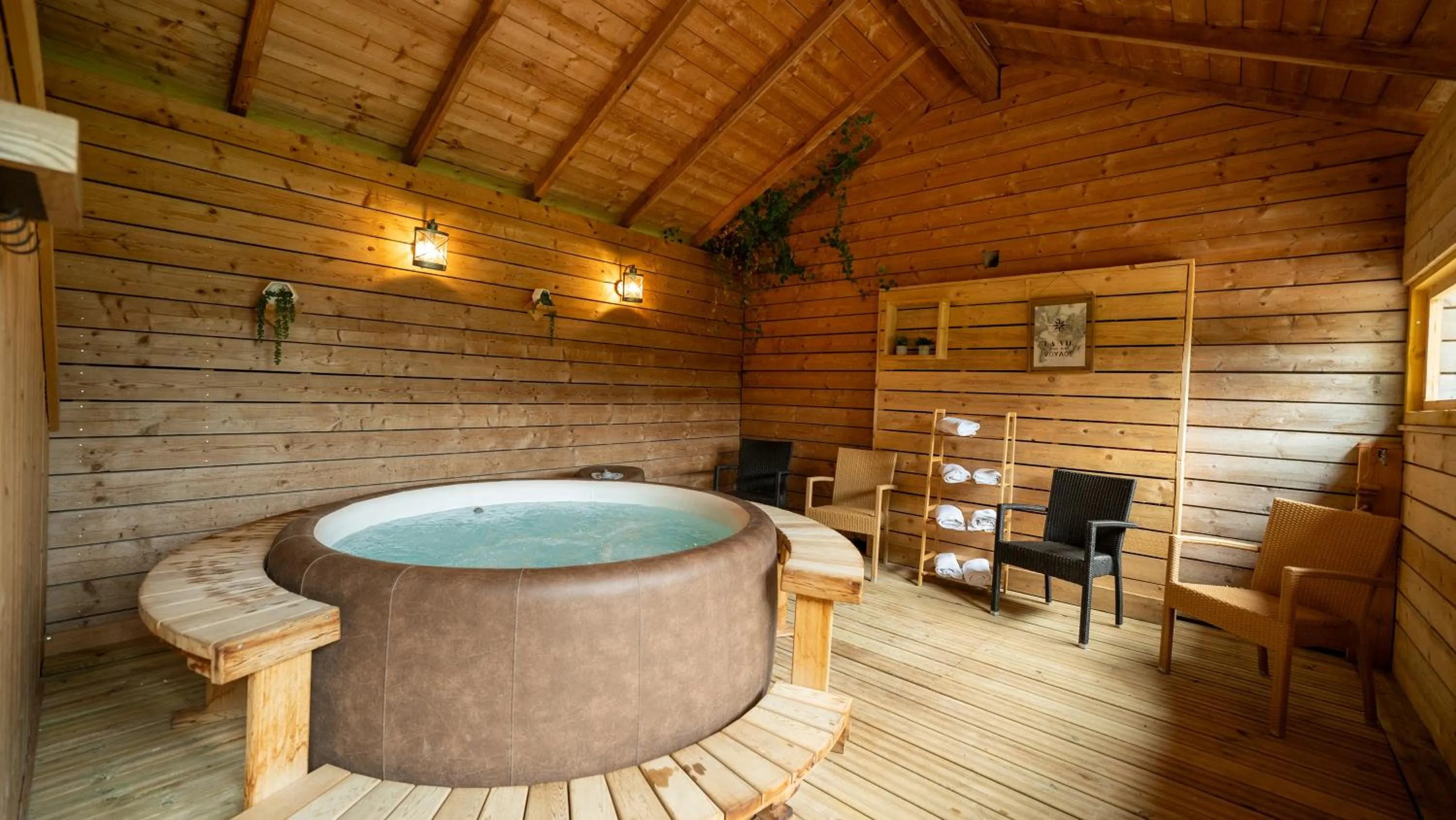 Spa and wellness centre/facilities in Le Village de la Champagne - Slowmoov