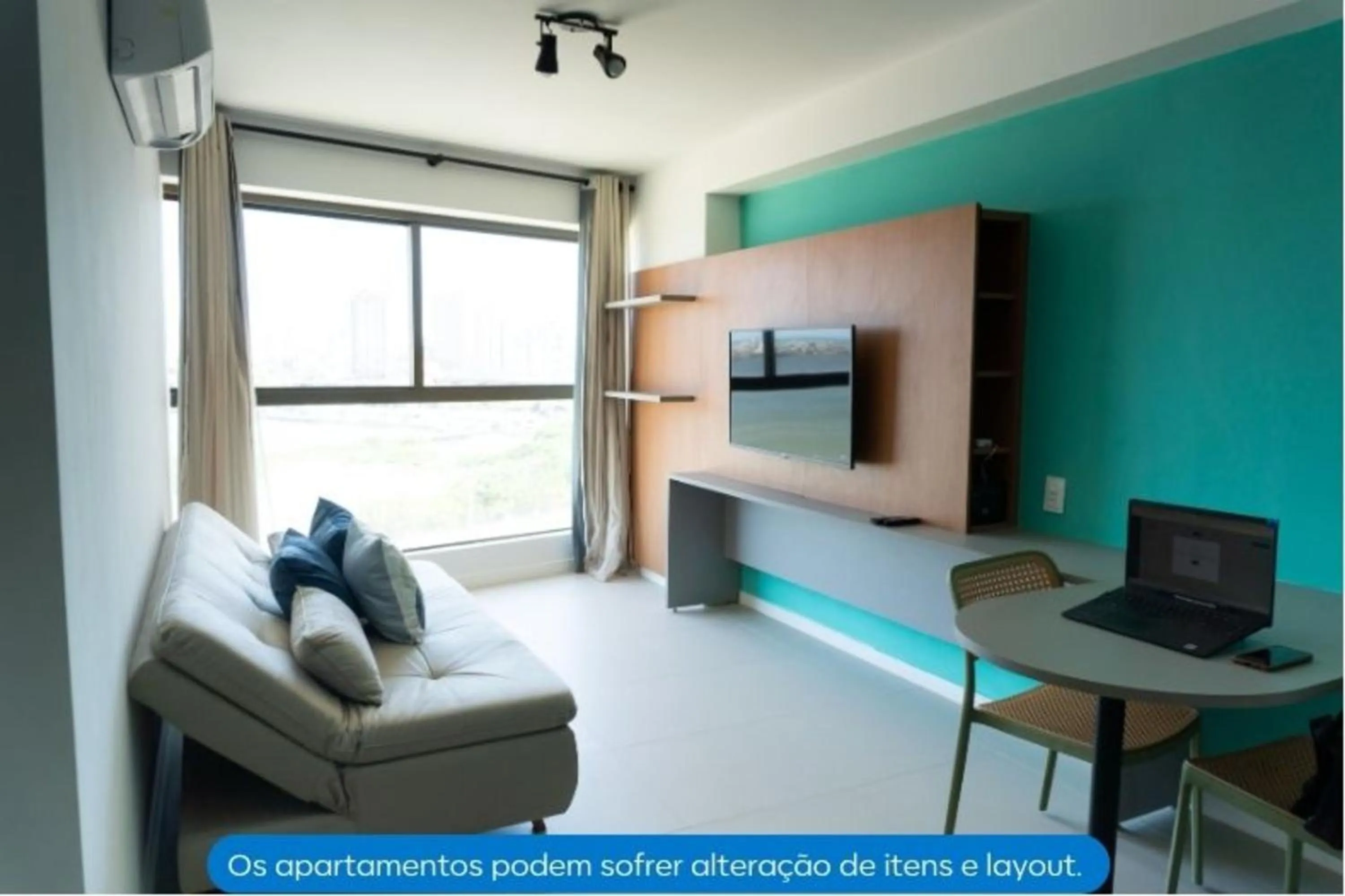 Living room in Roomo Transamerica Recife Parque do Cais