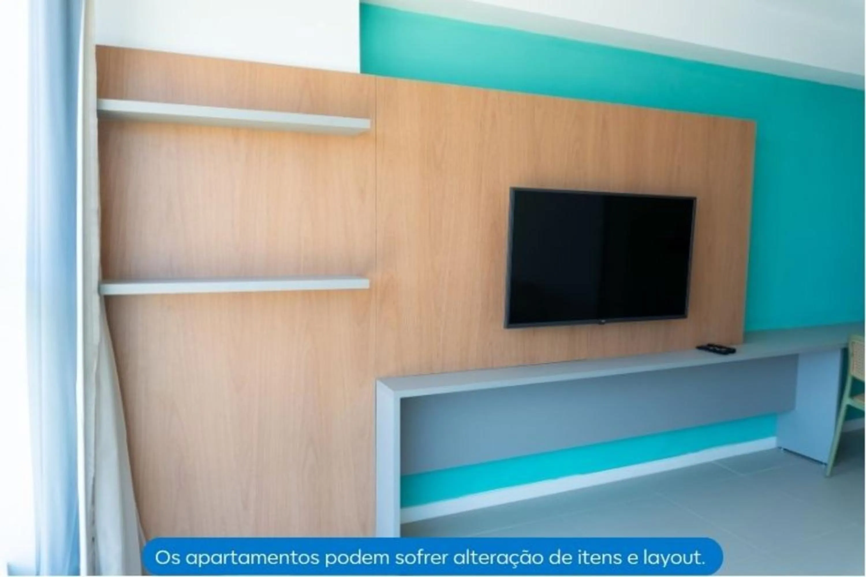 Communal lounge/ TV room in Roomo Transamerica Recife Parque do Cais