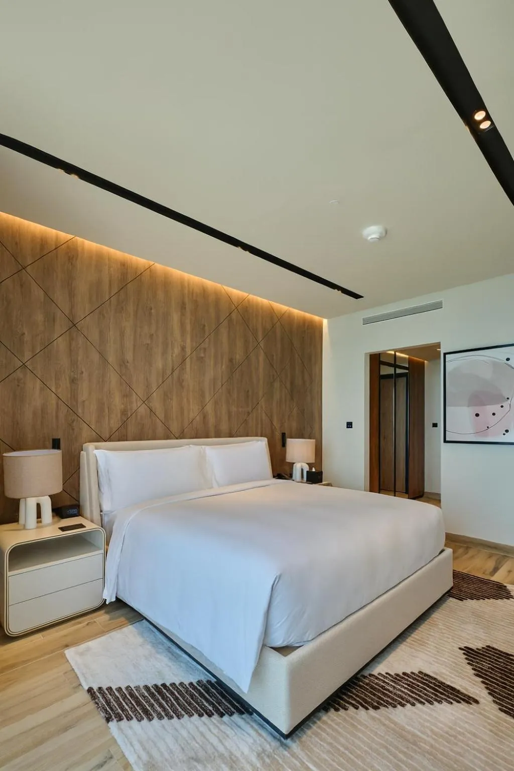 Bedroom, Bed in The OQ