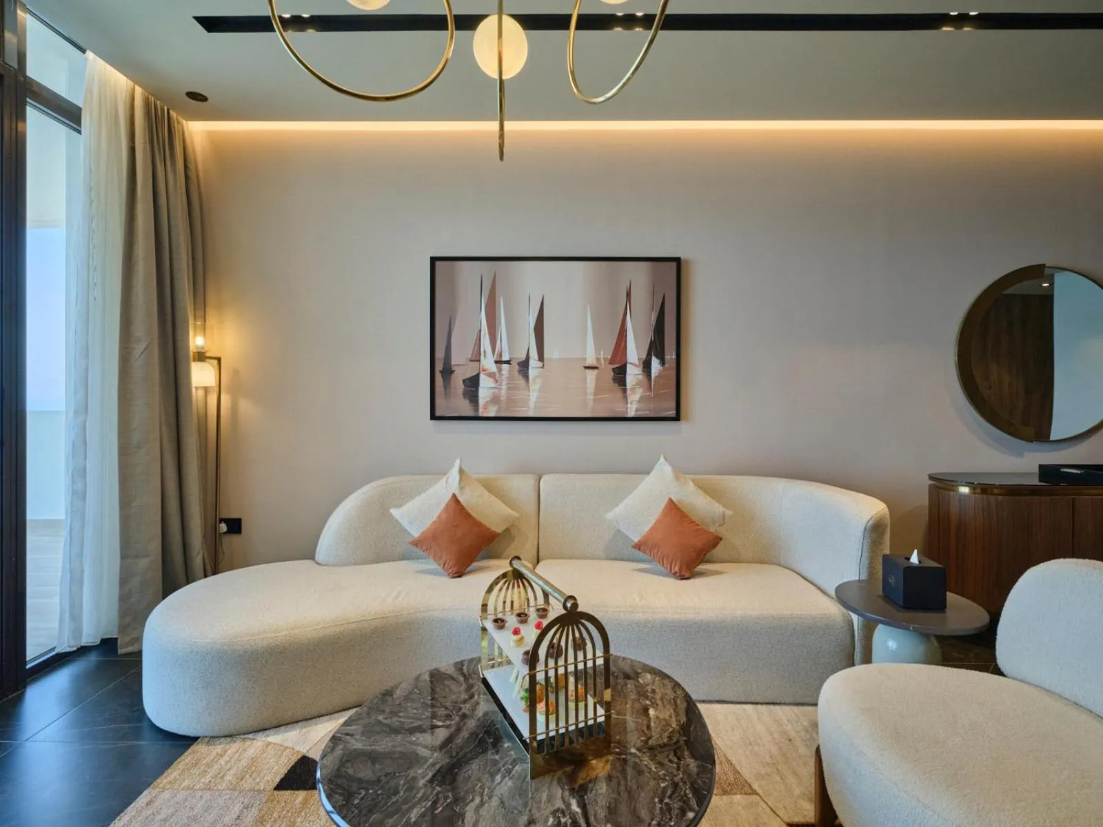 Living room in The OQ