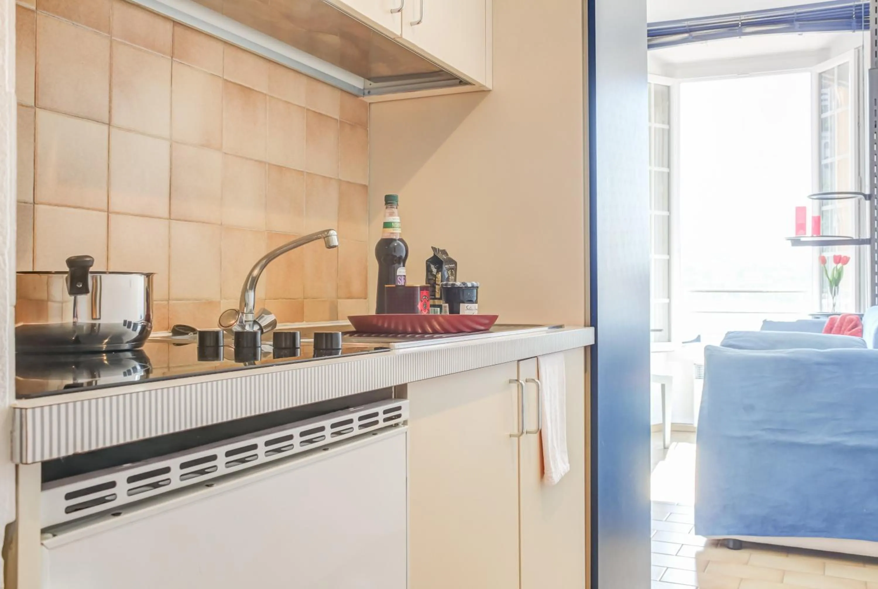 Kitchen or kitchenette in Résidence Partenaire Le Palais de la Marine