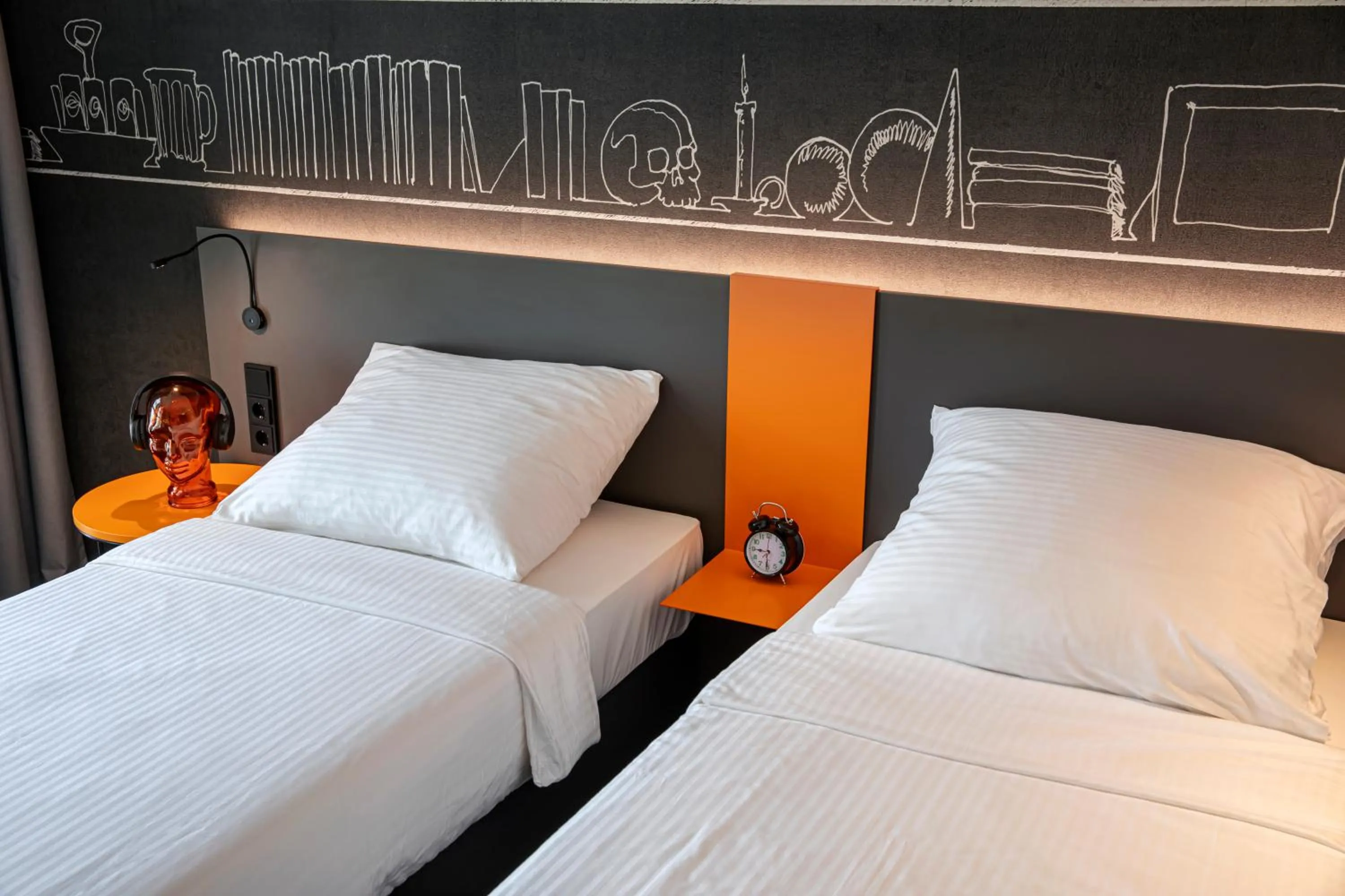 Bedroom, Bed in LOGINN Hotel Köln Airport