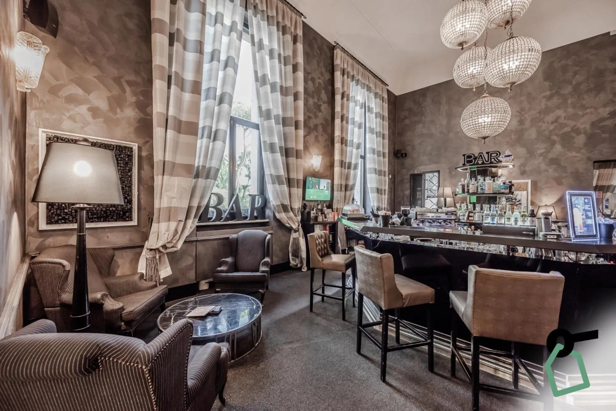 Lounge or bar in HOTIDAY Room Collection - Roma Cornelia