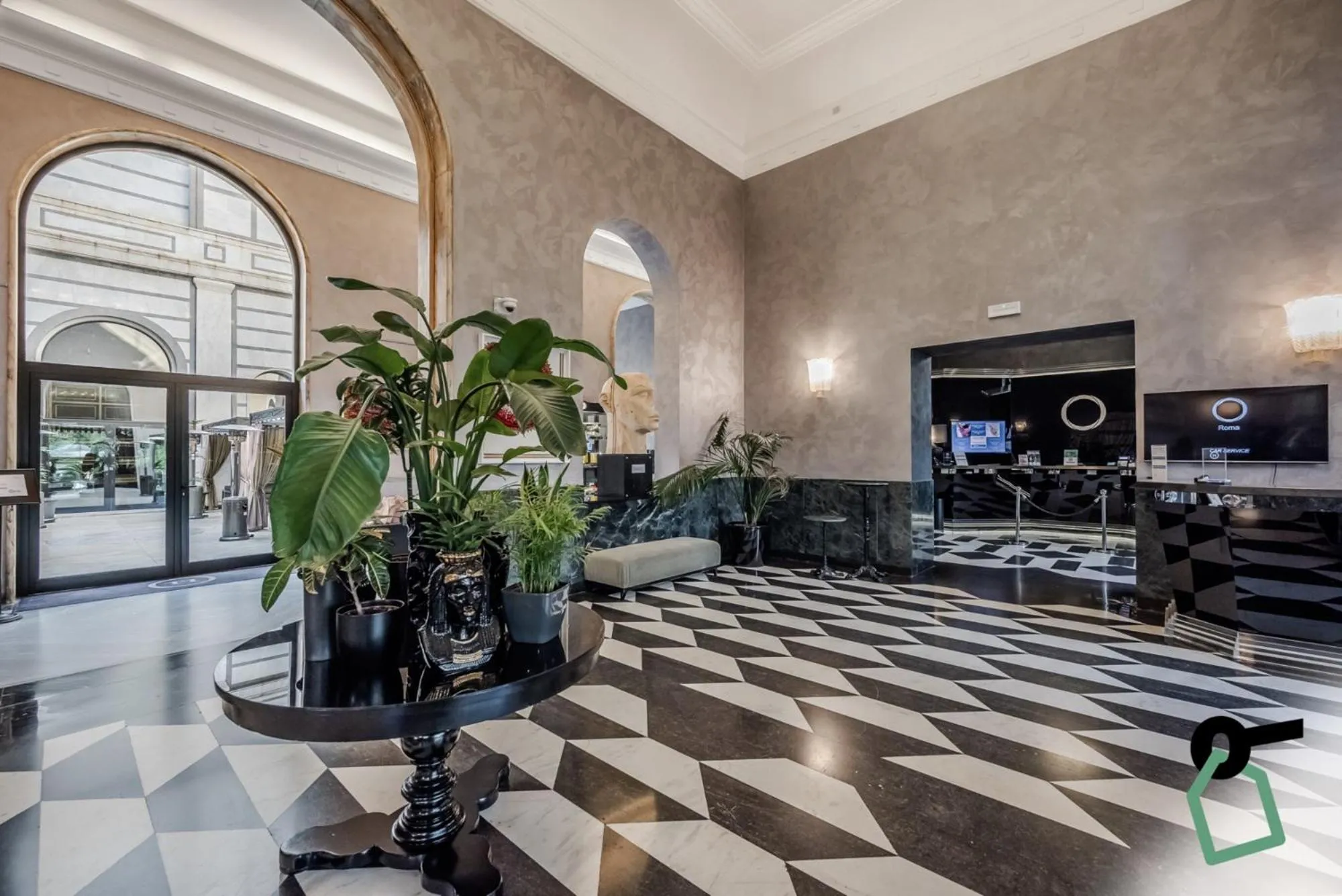 Lobby or reception in HOTIDAY Room Collection - Roma Cornelia