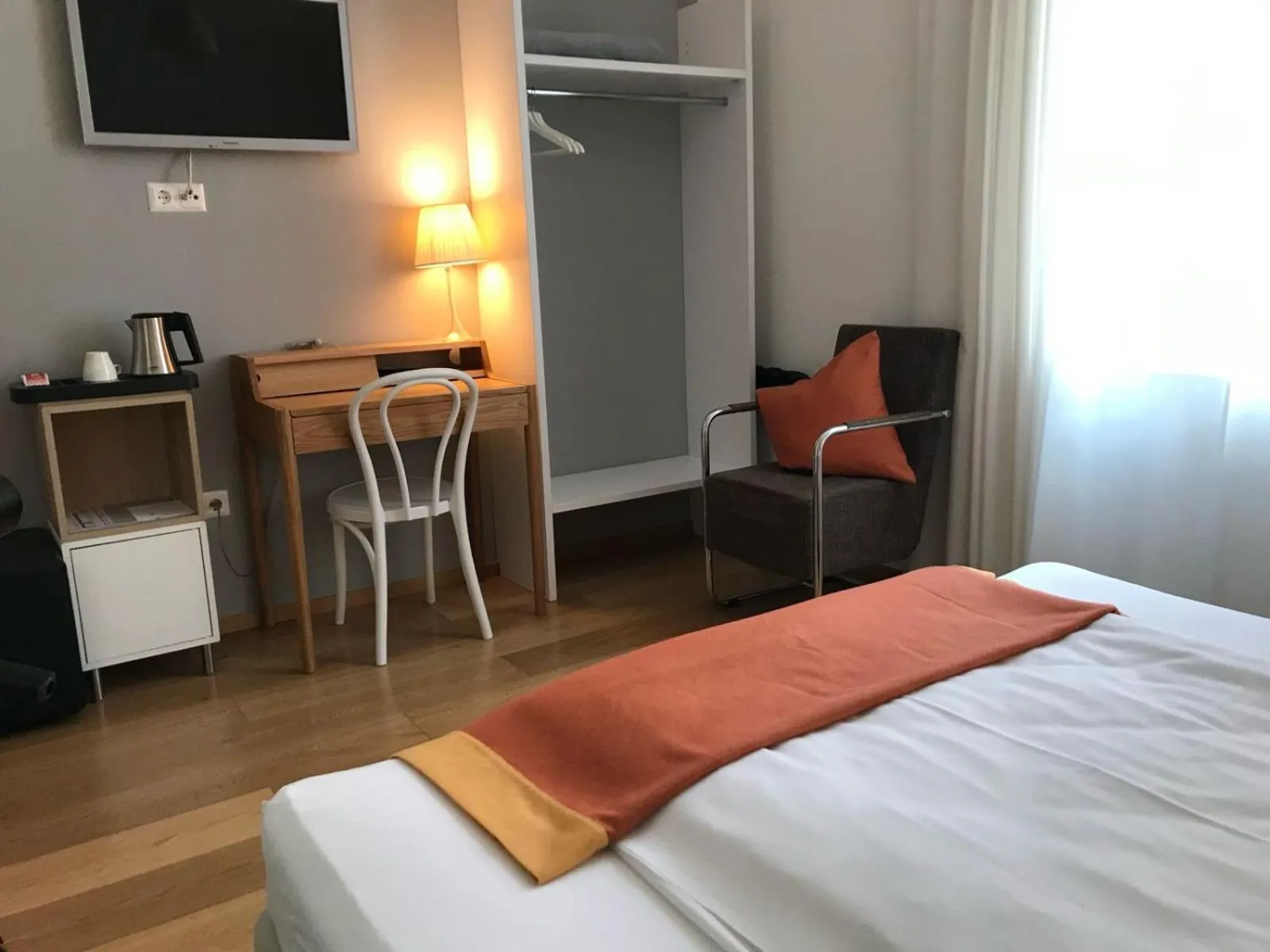 Bed in Hotel Villa Rückert