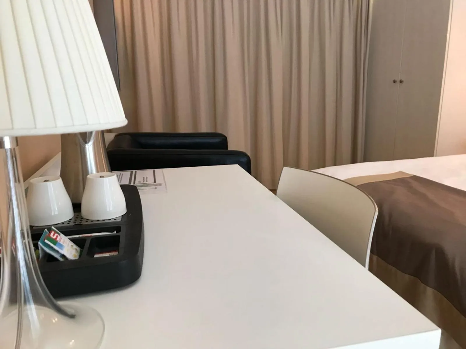 Bed in Hotel Villa Rückert