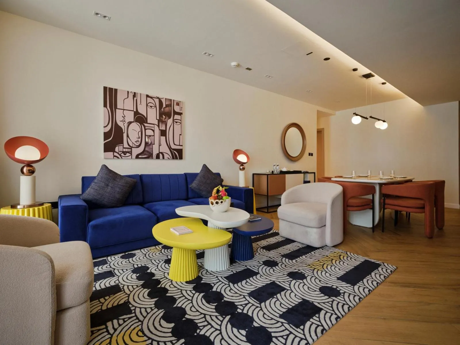 Living room in The Muse