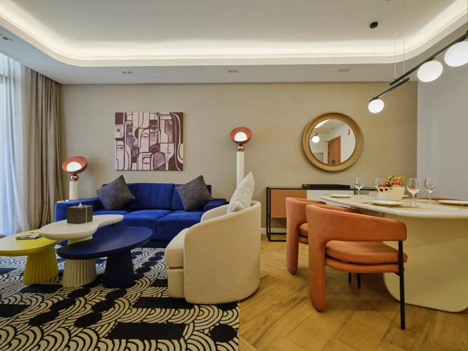 Living room in The Muse