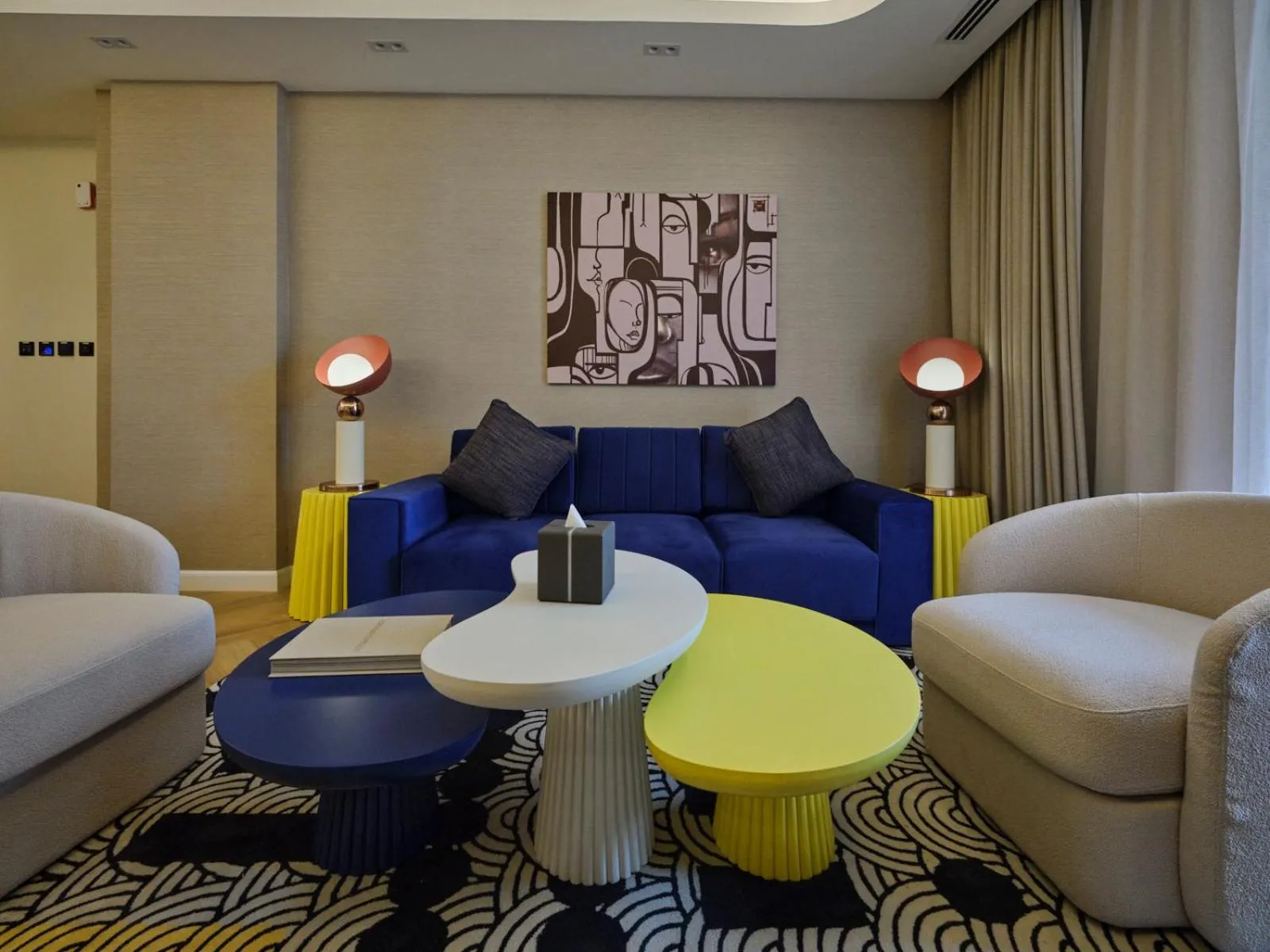 Living room in The Muse