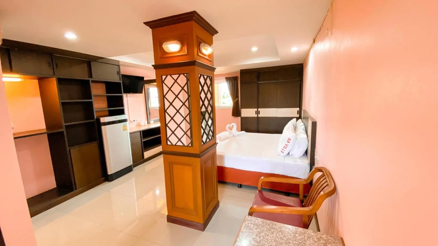 TV and multimedia, Bed in AA Pattaya Ville