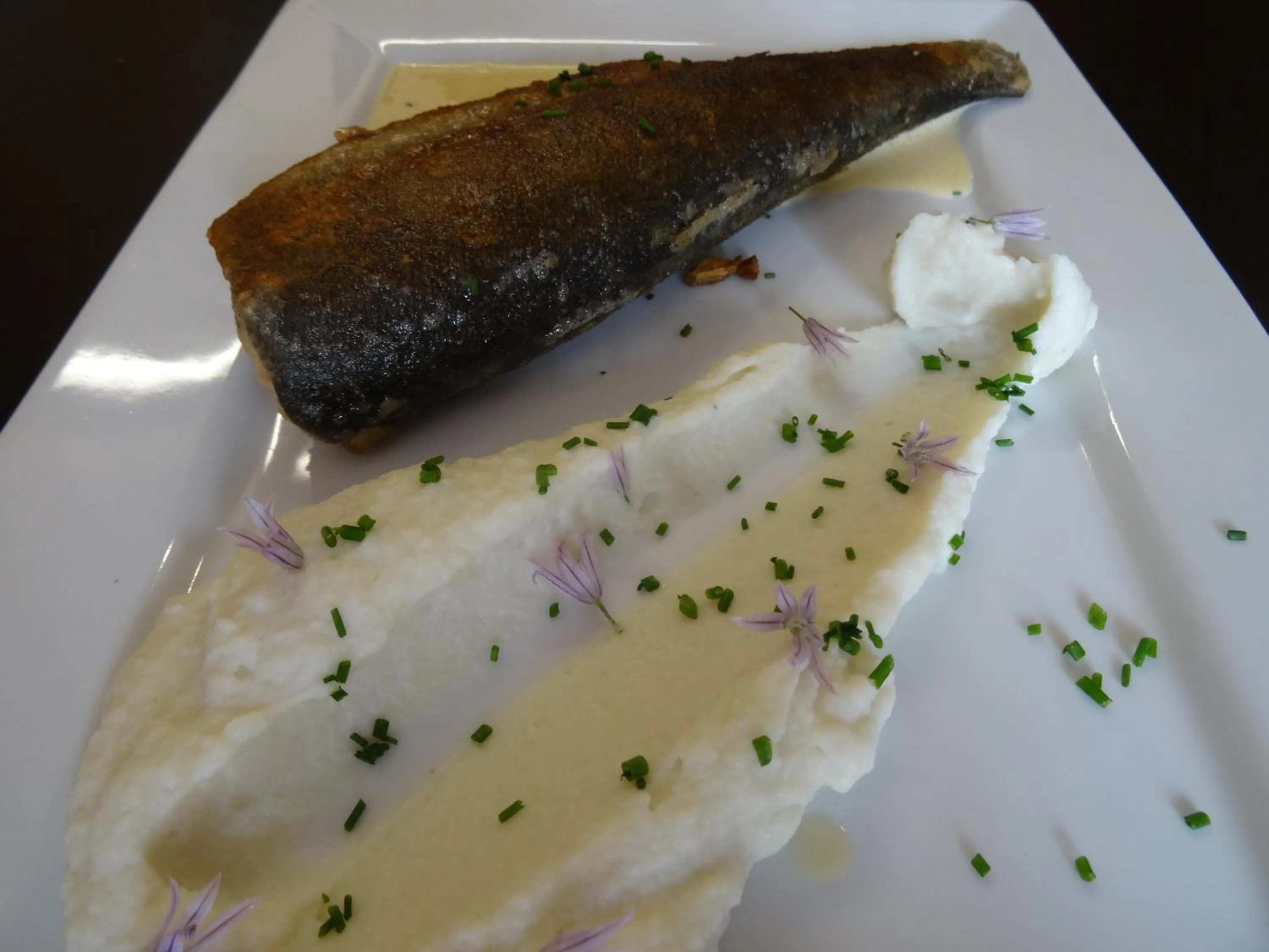 Food close-up in Le Relais des Lacs Bourgogne Morvan