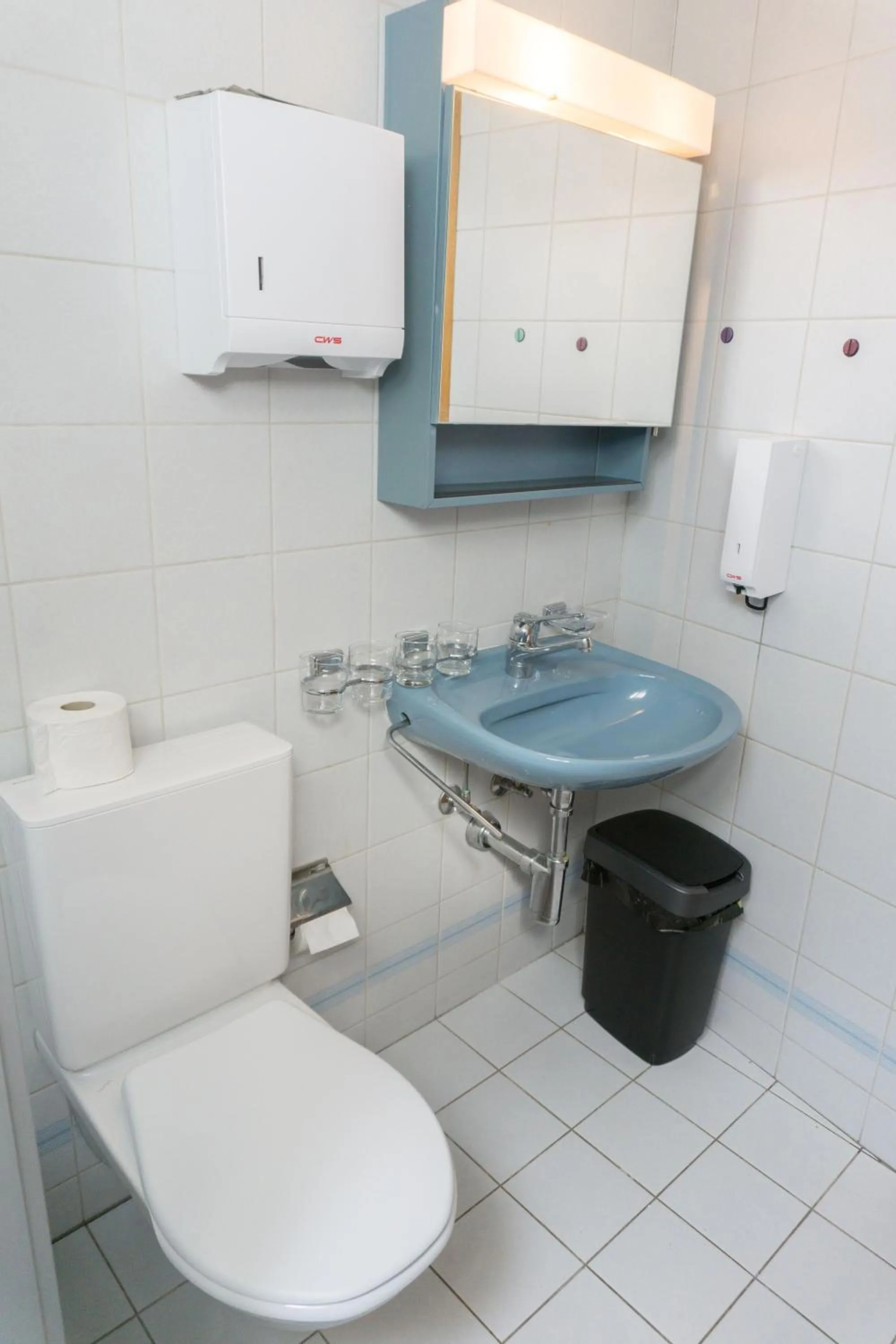 Bathroom in Speiserestaurant Traube