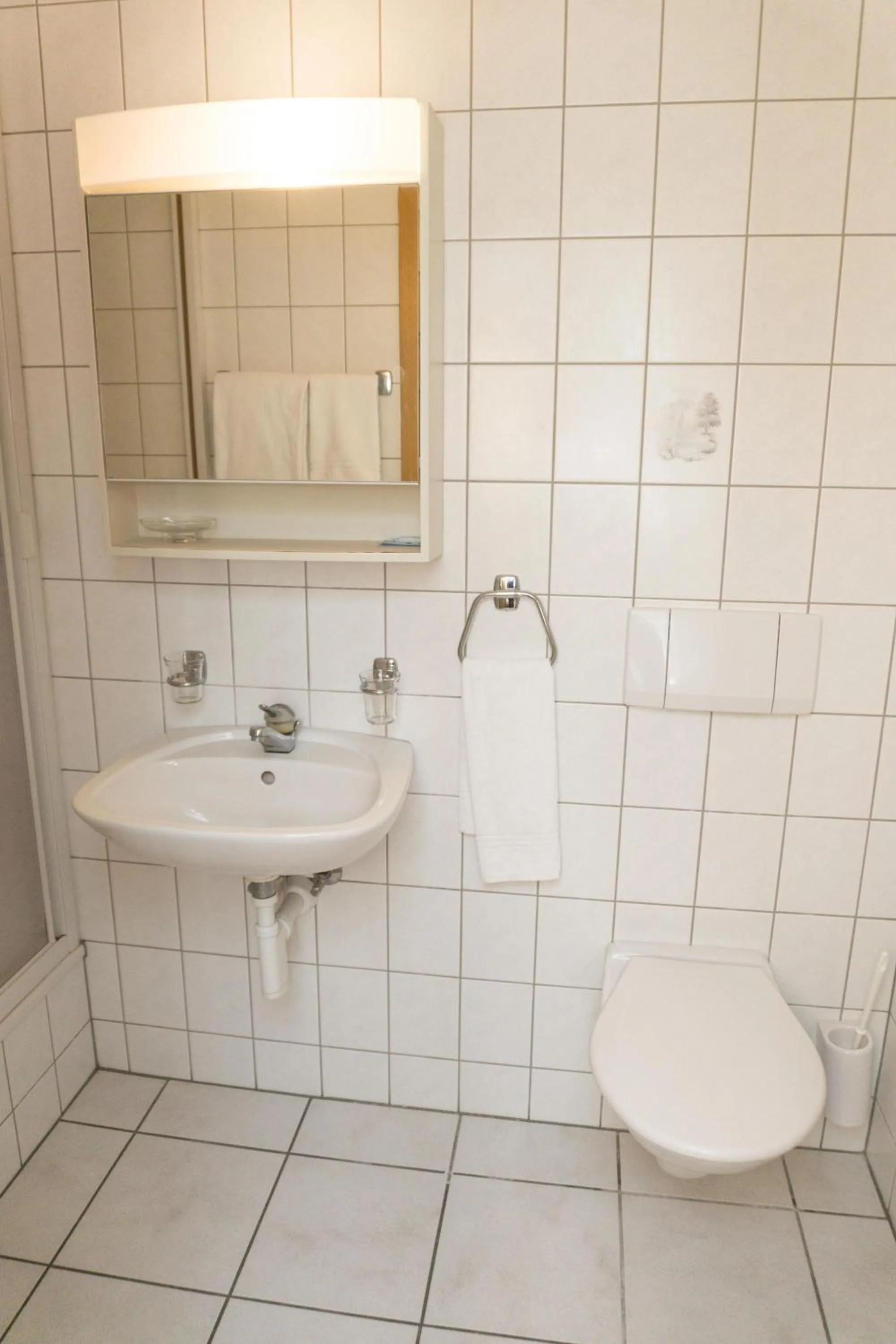 Bathroom in Speiserestaurant Traube