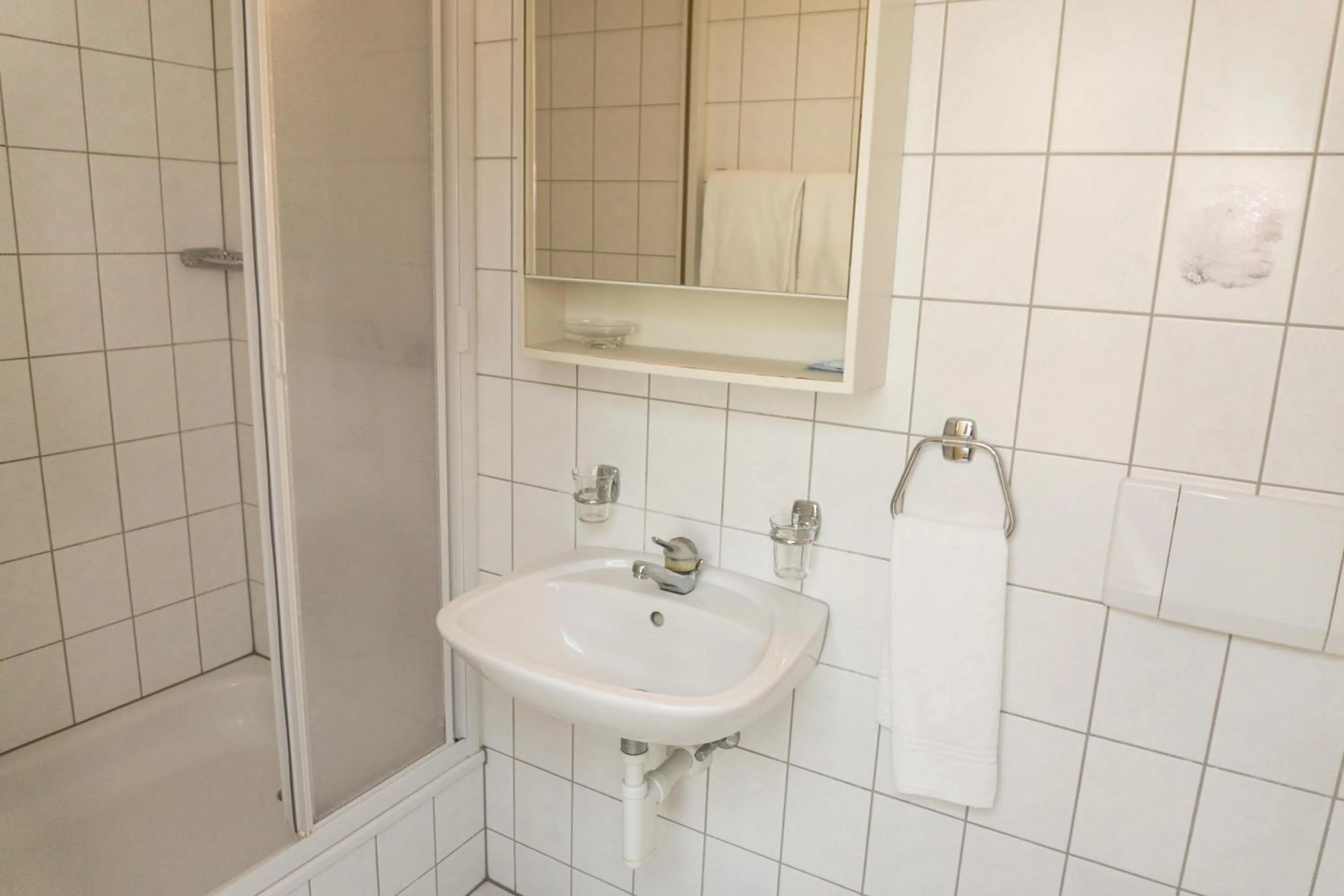 Bathroom in Speiserestaurant Traube