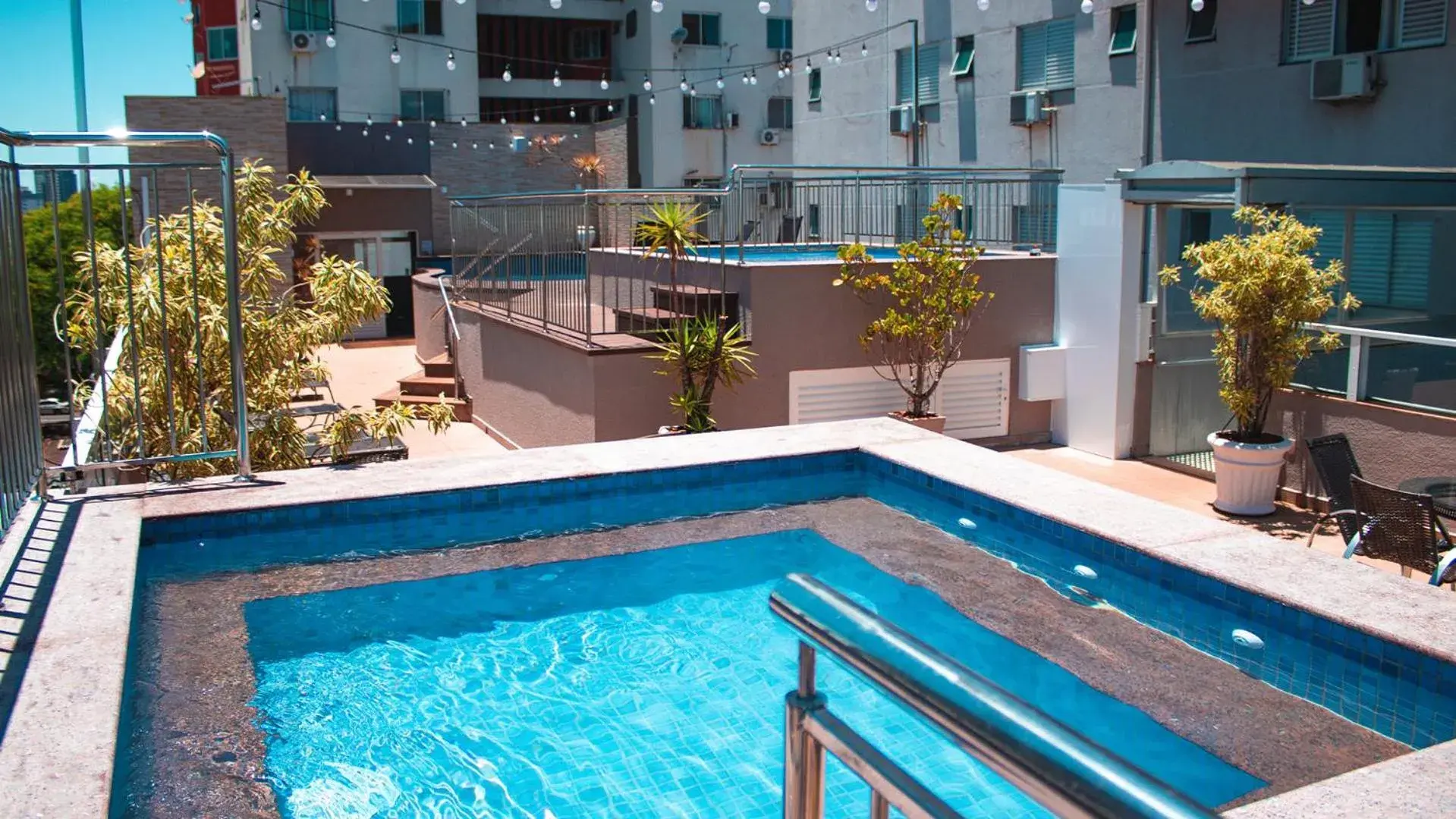 Swimming pool in Tarobá Hotel Swimming pool in Tarobá Hotel