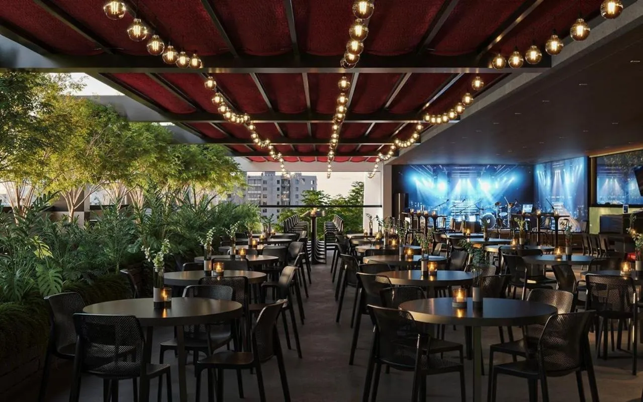 Balcony/Terrace in Tarobá Hotel