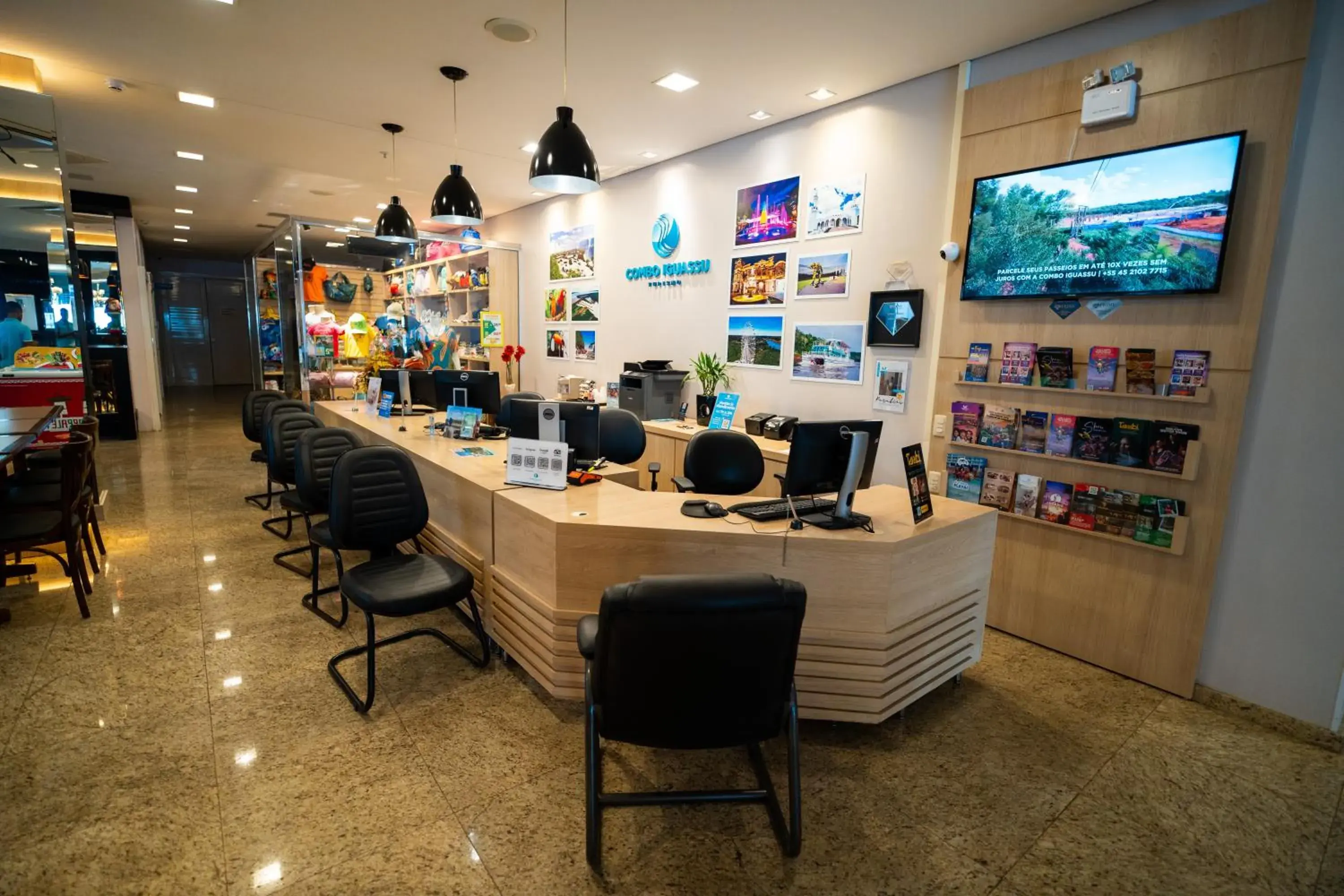 Lobby or reception in Tarobá Hotel Lobby or reception in Tarobá Hotel