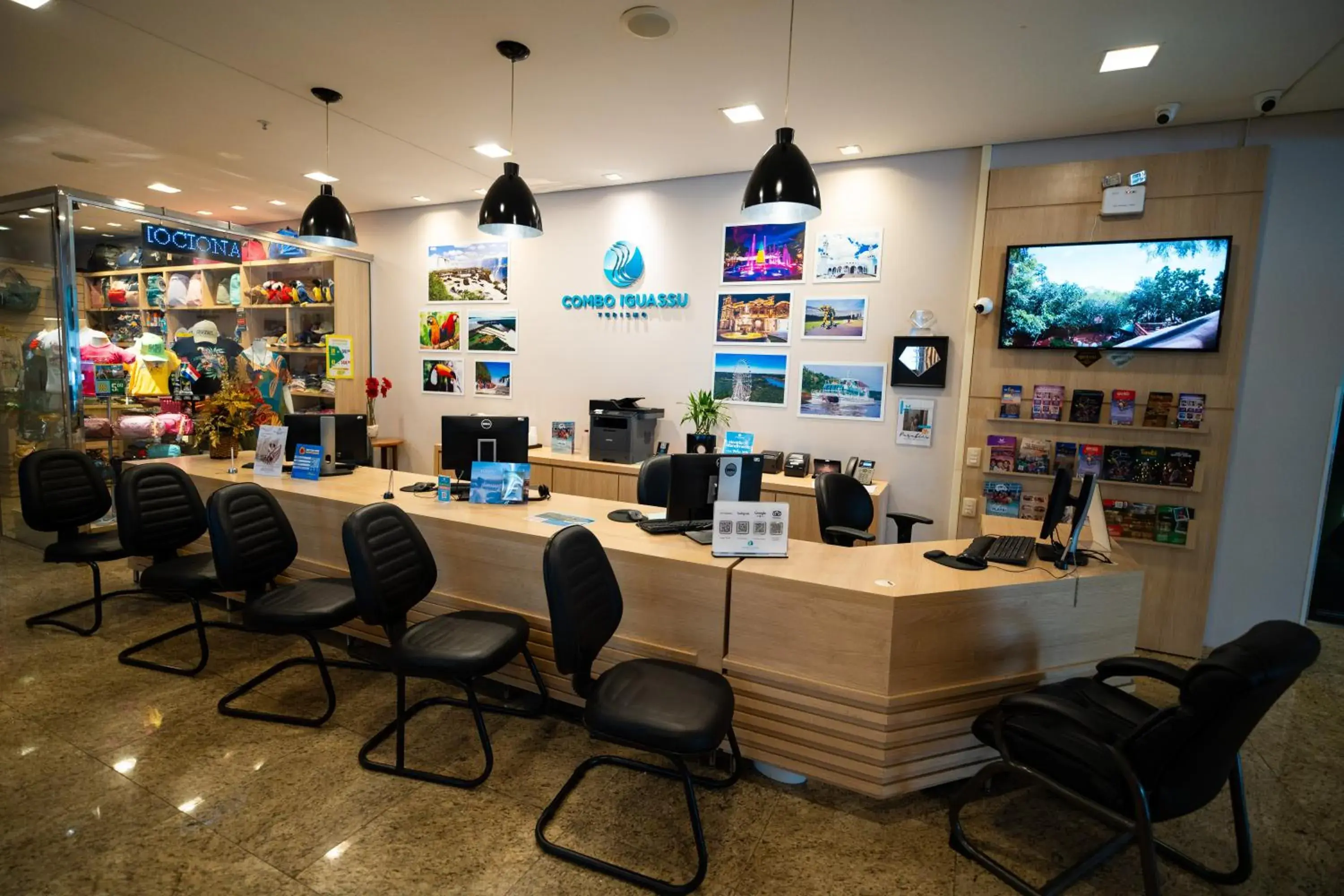 Lobby or reception in Tarobá Hotel Lobby or reception in Tarobá Hotel