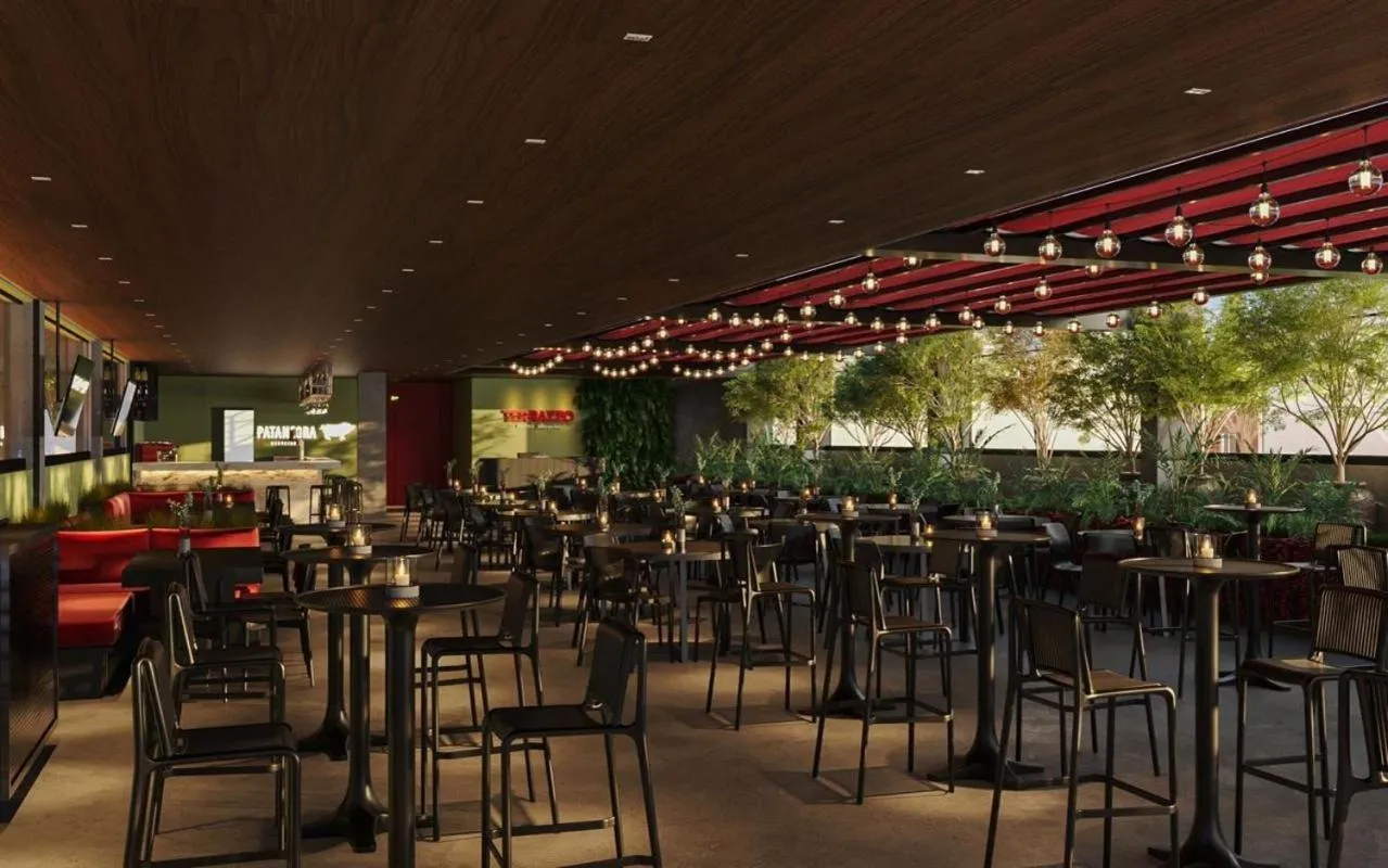 Balcony/Terrace in Tarobá Hotel