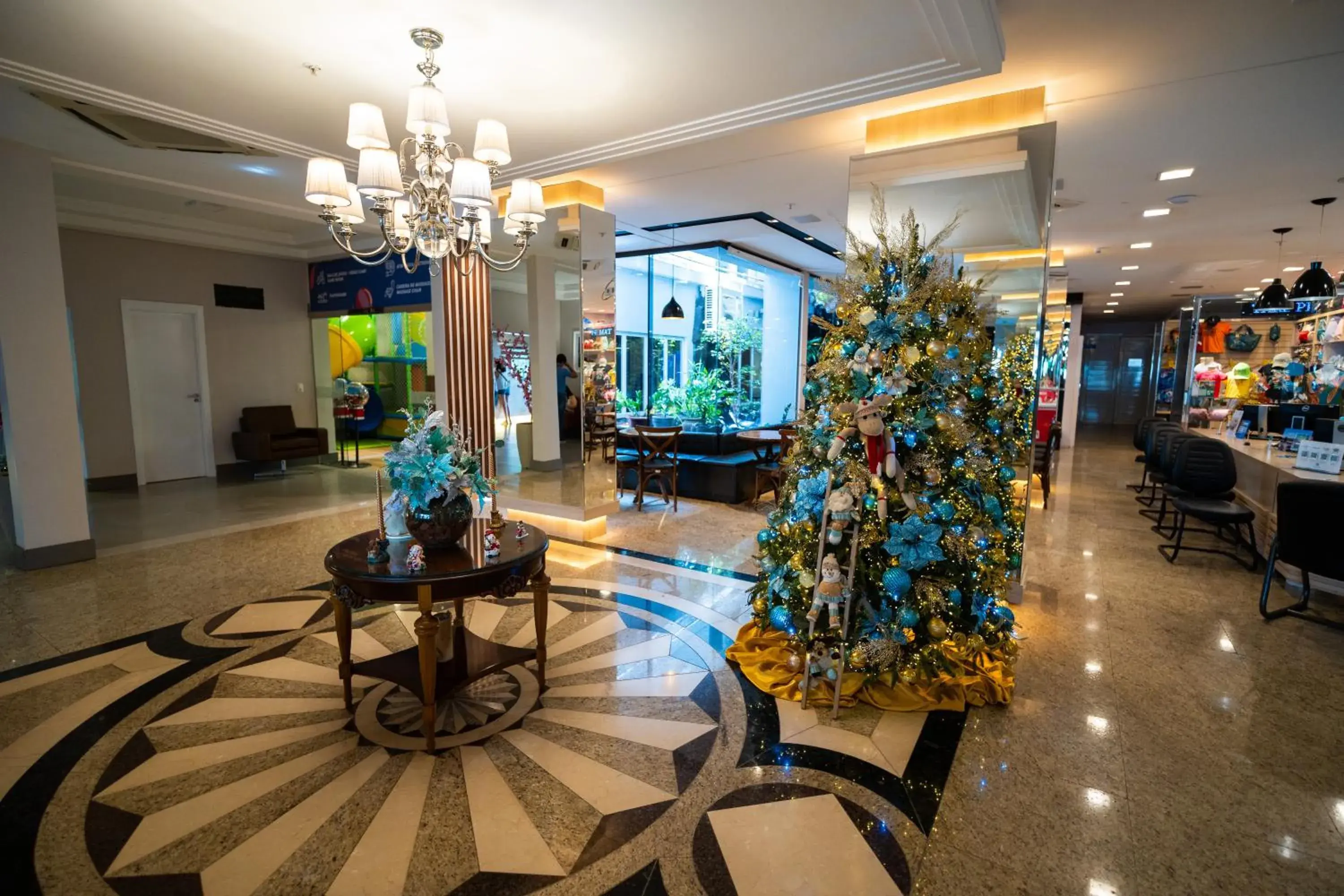 Lobby or reception in Tarobá Hotel Lobby or reception in Tarobá Hotel