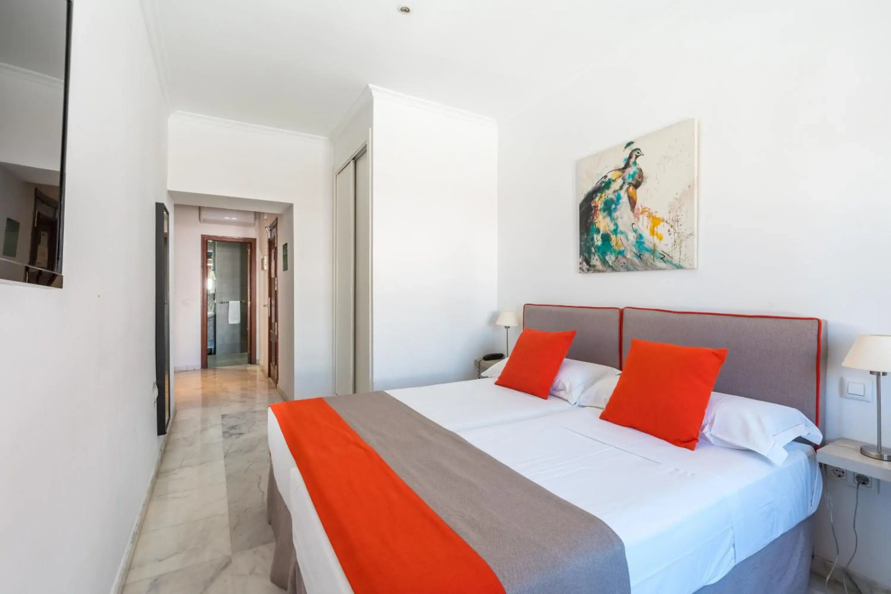 Bed in Cool Sevilla Hotel Bed in Cool Sevilla Hotel