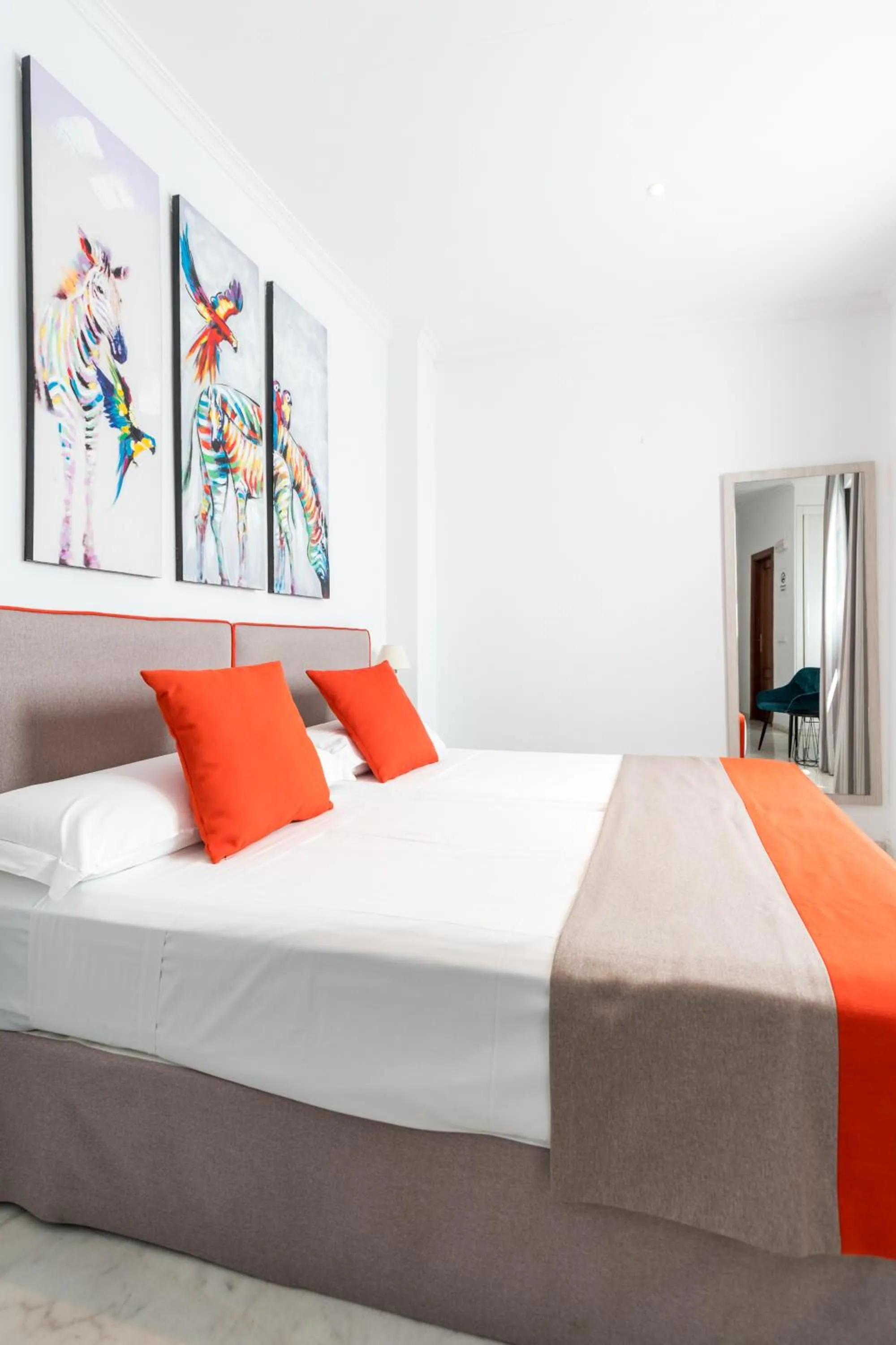 Bed in Cool Sevilla Hotel