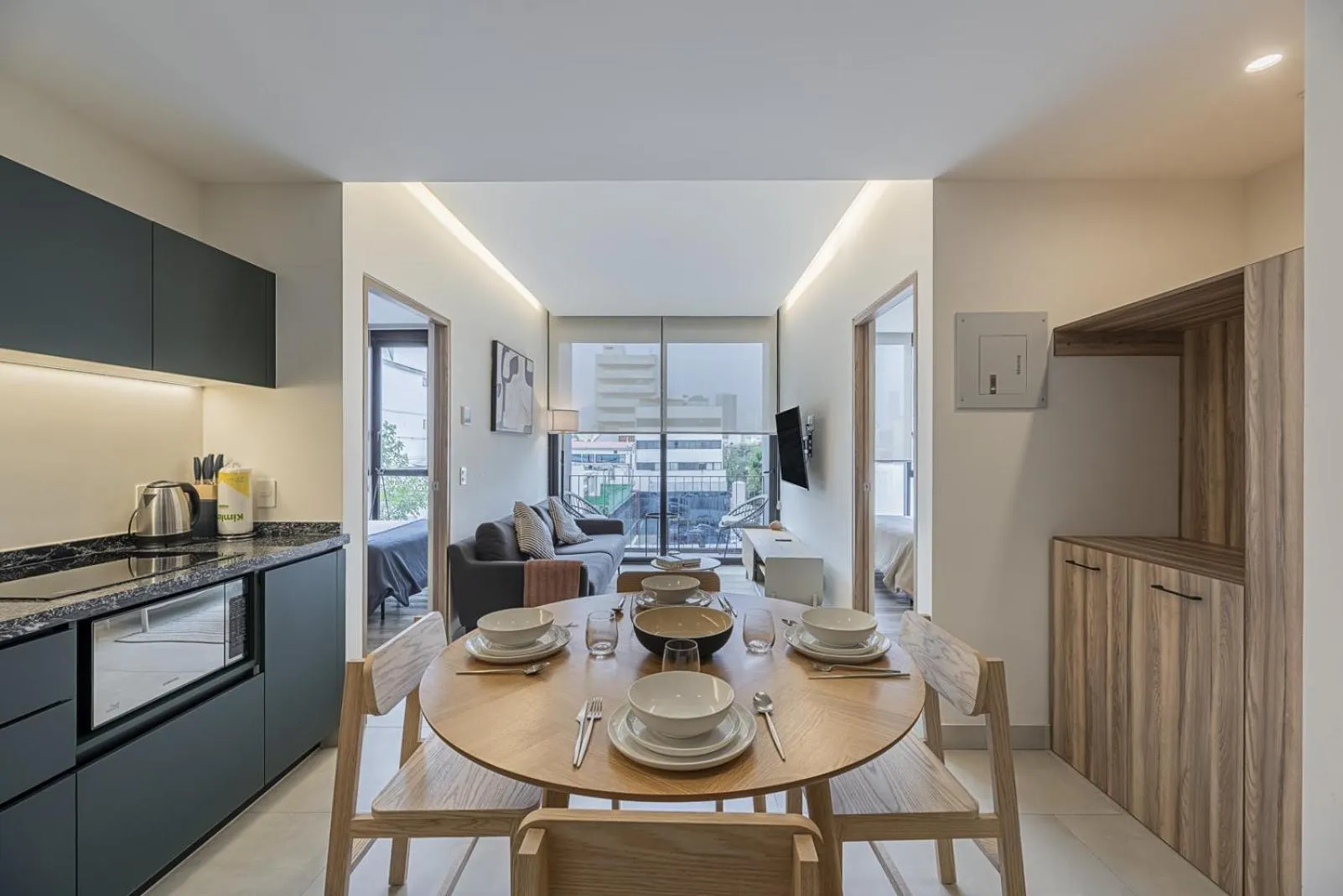 Living room in Cuadra 134 Residencial Condesa