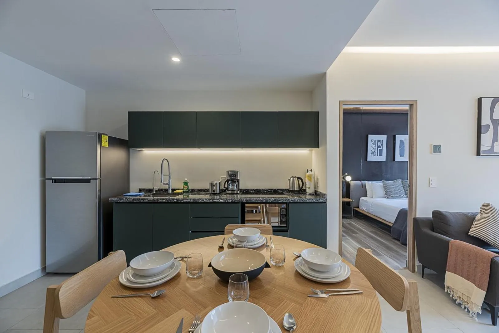 Dining area in Cuadra 134 Residencial Condesa