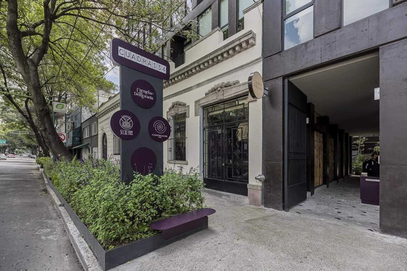 Facade/entrance in Cuadra 134 Residencial Condesa