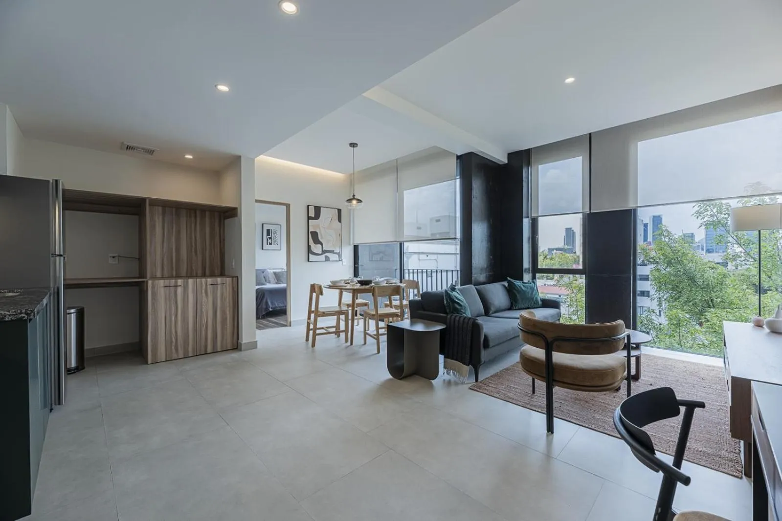 Living room in Cuadra 134 Residencial Condesa