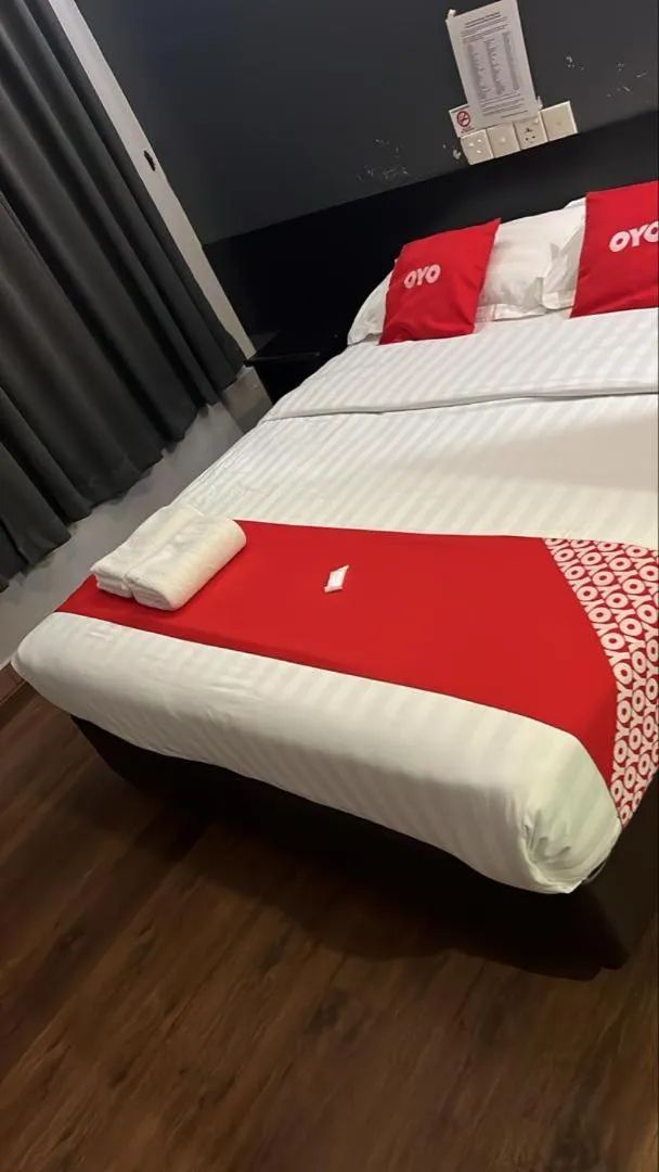 Bed in Dung Fang Hotel No 1 Sibu