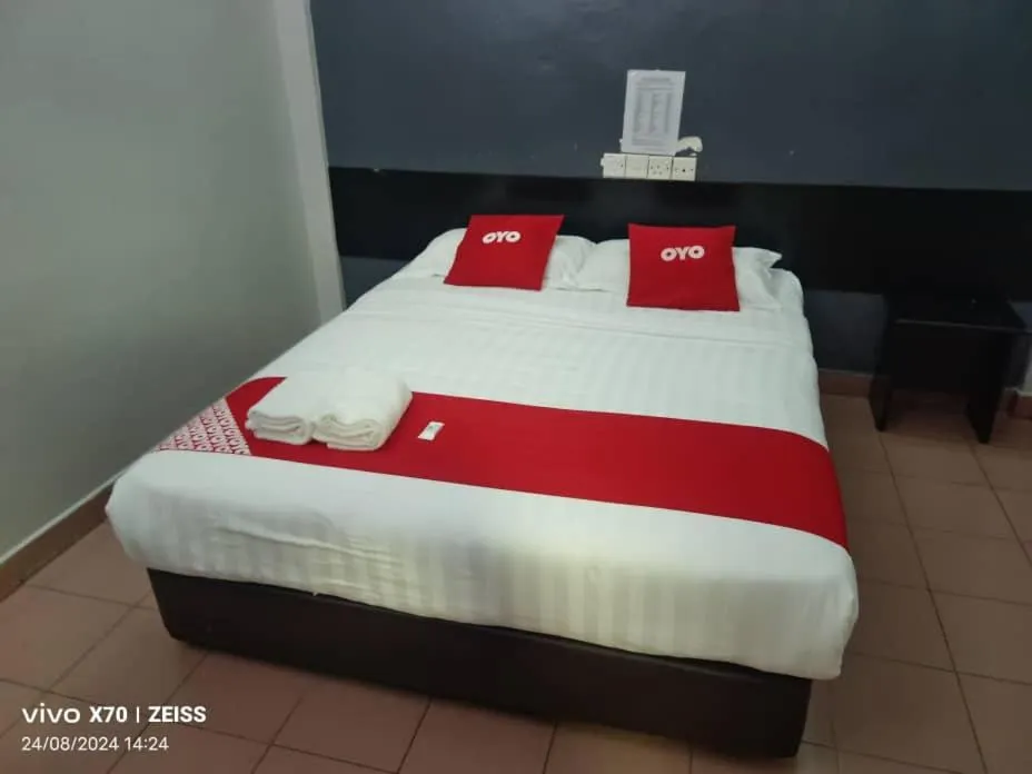 Bed in Dung Fang Hotel No 1 Sibu