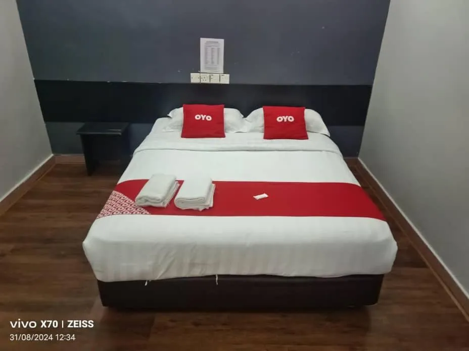 Bed in Dung Fang Hotel No 1 Sibu