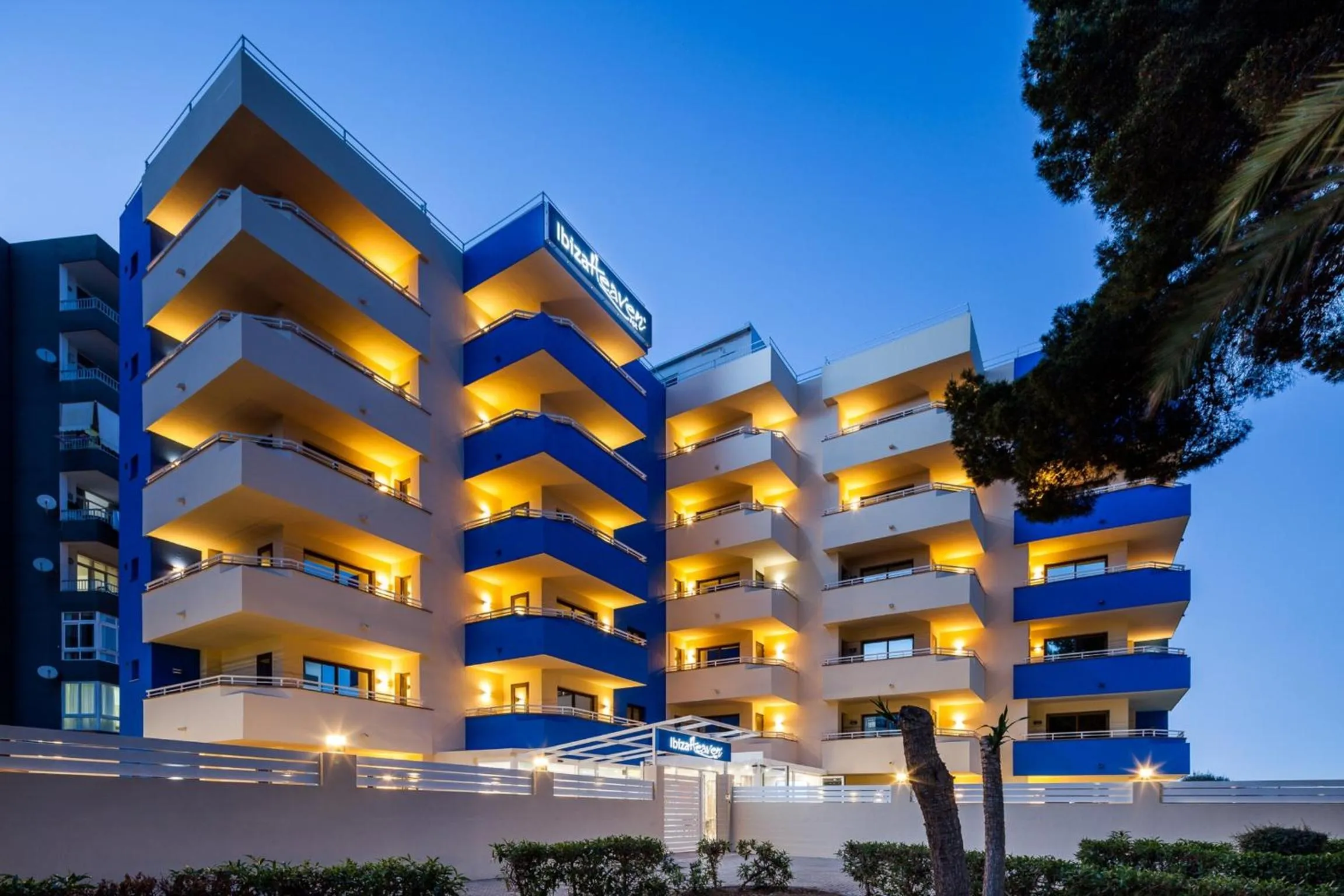 Property building in Ibiza Heaven Apartments