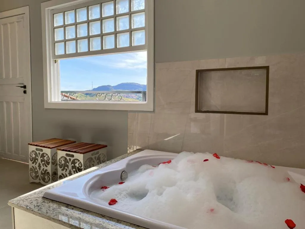 Natural landscape, Bed in Pousada Maria Monteiro Tiradentes