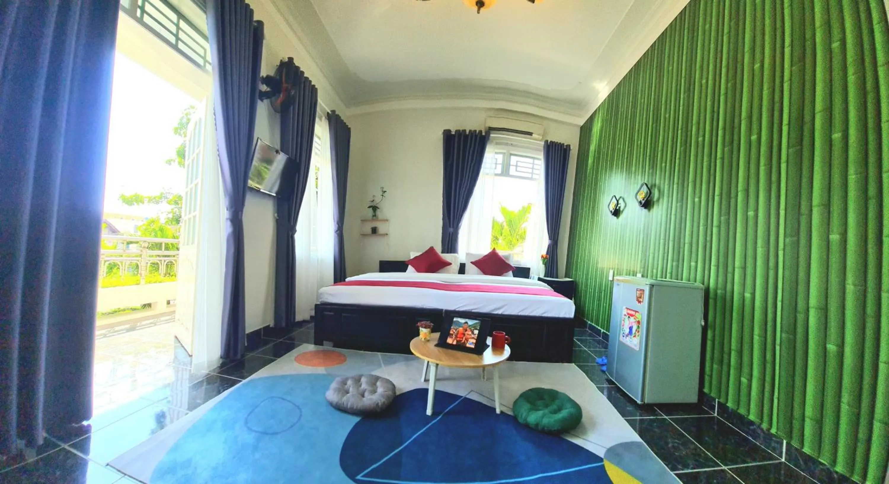 View (from property/room), Bed in Minh Trang Villa Hoi An -BBQ Garden