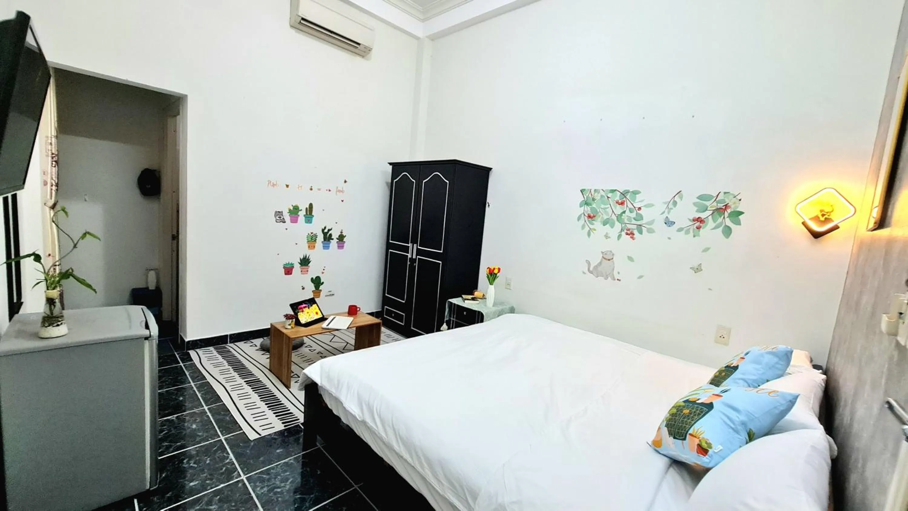 View (from property/room), Bed in Minh Trang Villa Hoi An -BBQ Garden