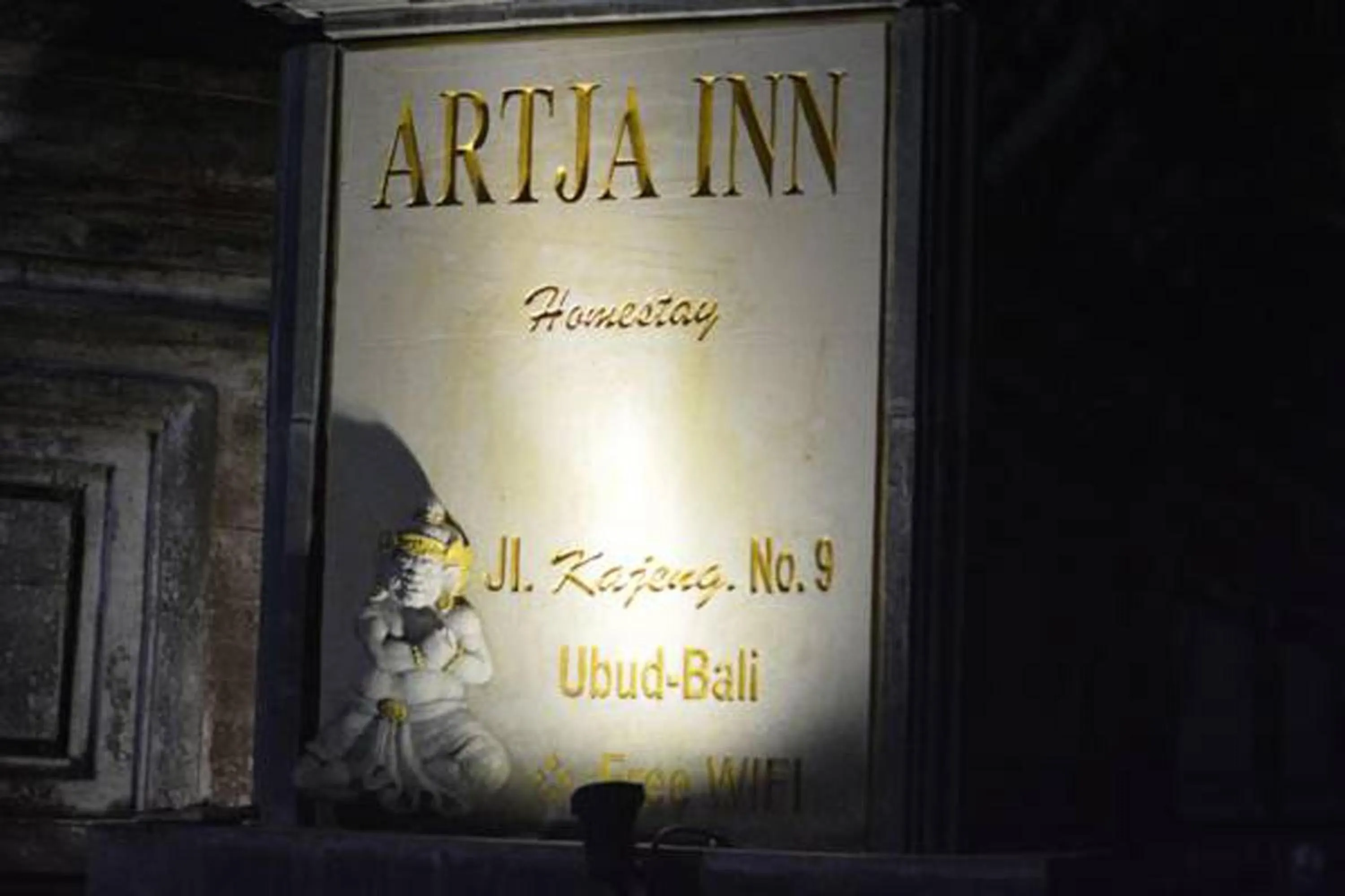 Property logo or sign in Artja Inn Ubud