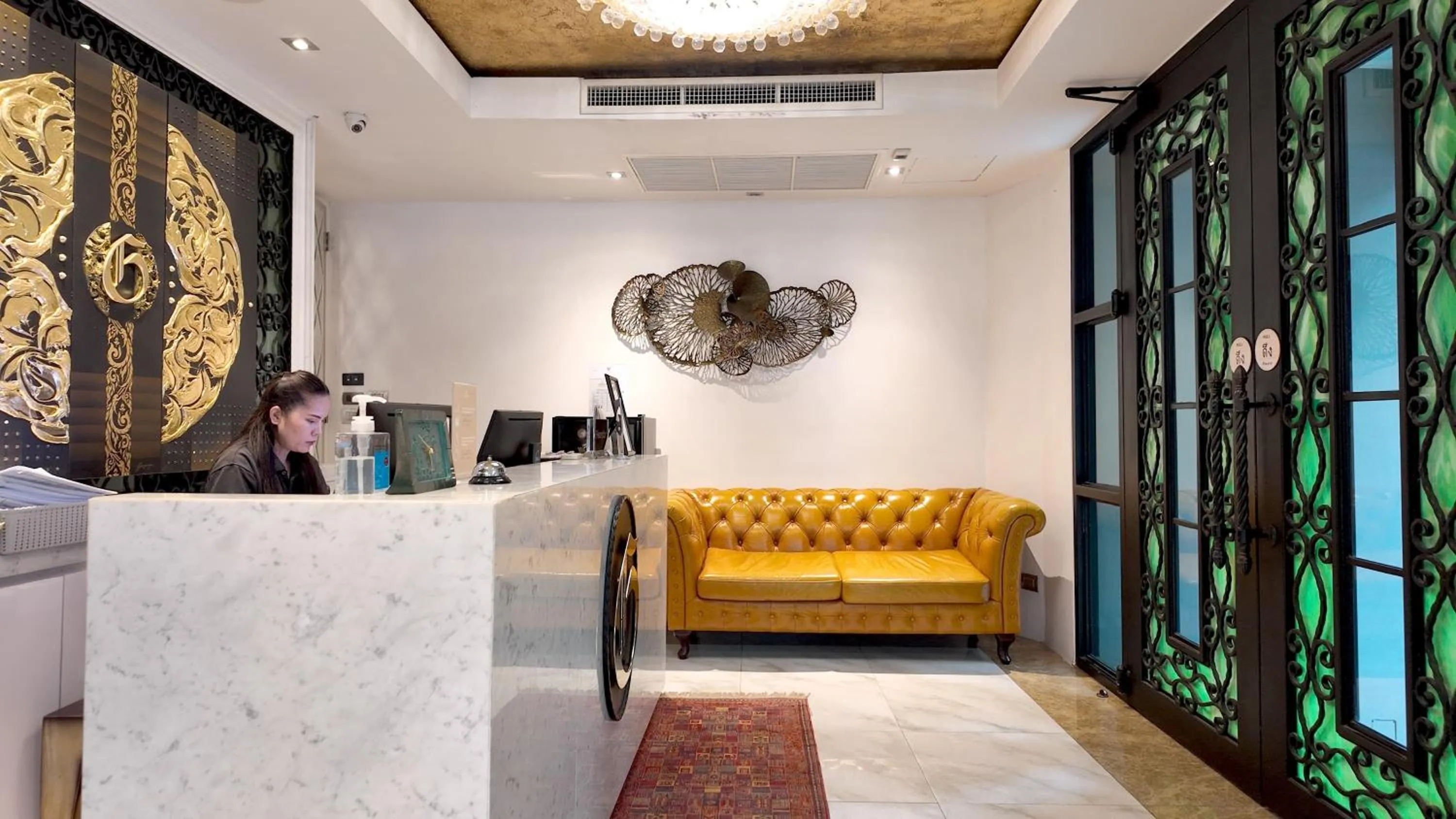 Lobby or reception in Syama Mansion Phromphong